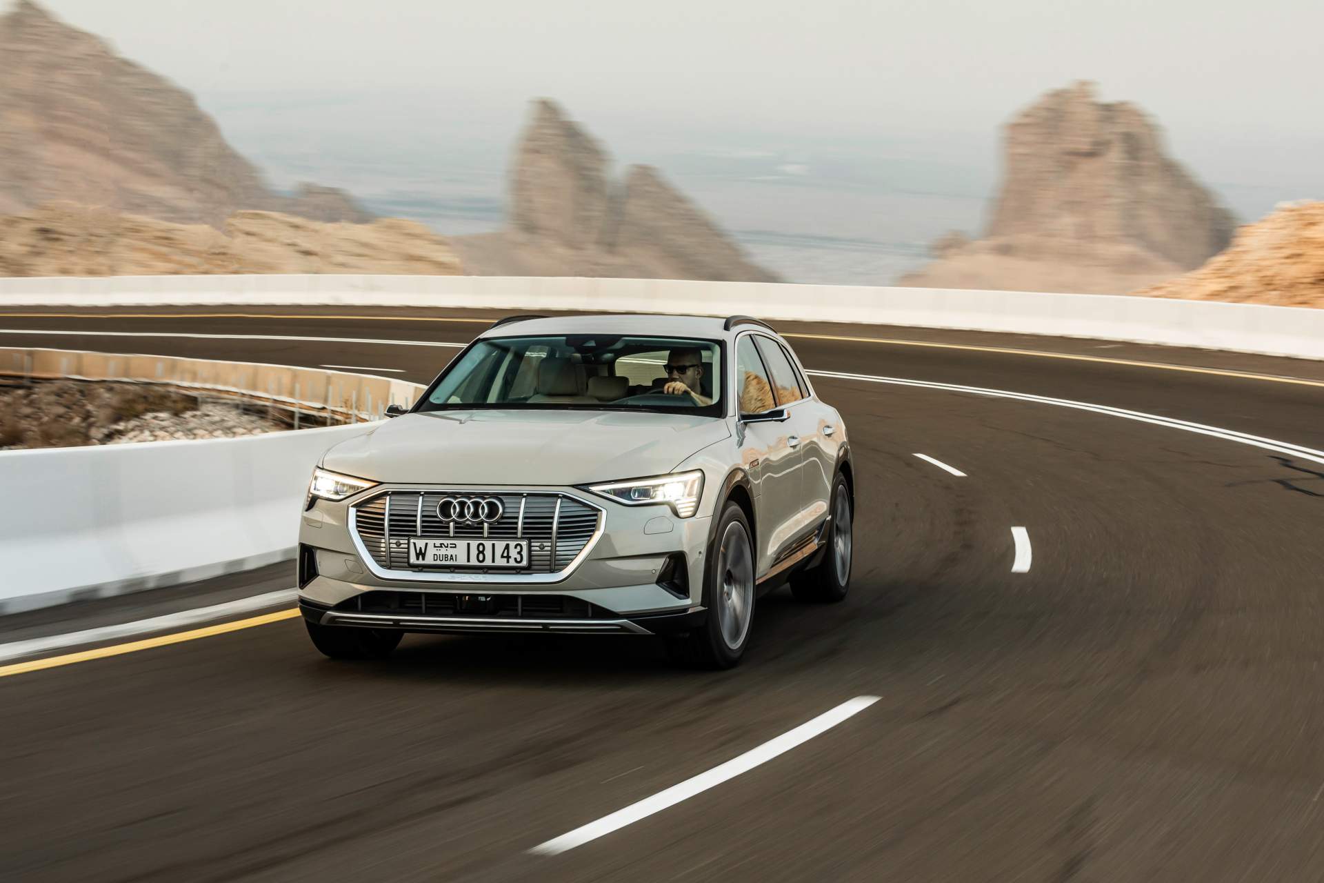 The Audi e-tron at Masdar City Scan Every Inch Of The 2019 Audi e-tron Electric SUV In 303 Photos