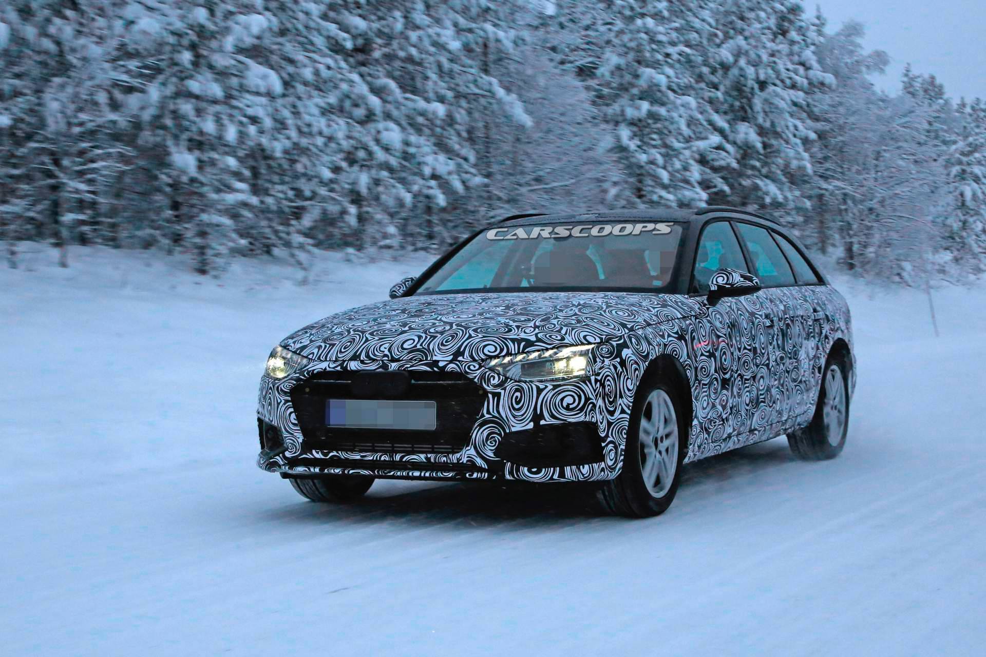 2020 Audi A4 Avant spy shots 2 2020 Audi A4 Family Getting A Proper Facelift After All (Video)