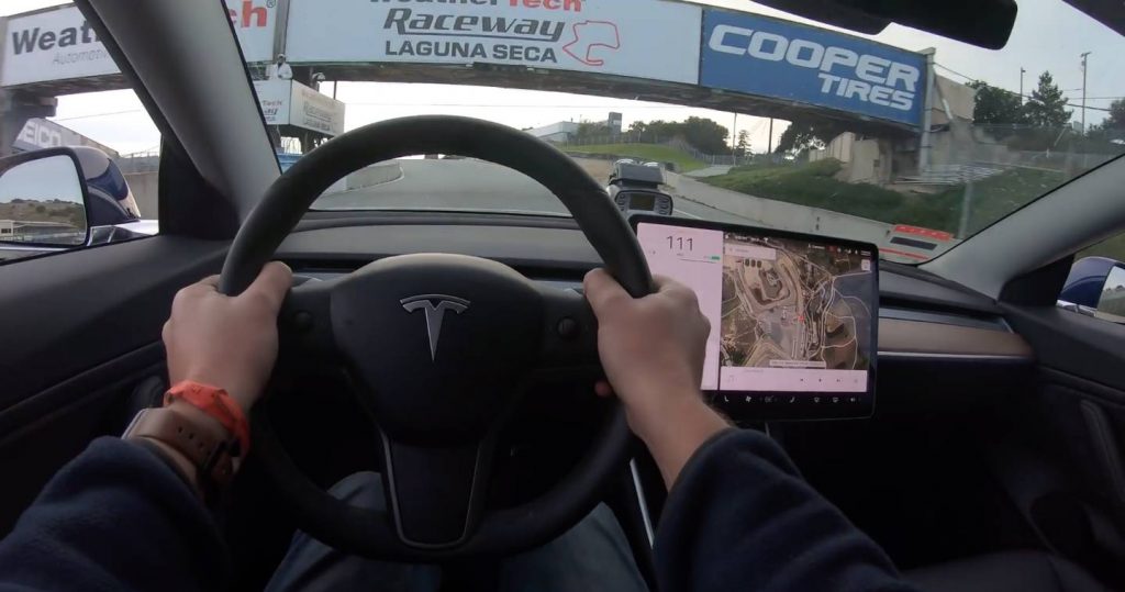 Tesla Model 3 Performance Becomes Fastest Production EV Around Laguna Seca