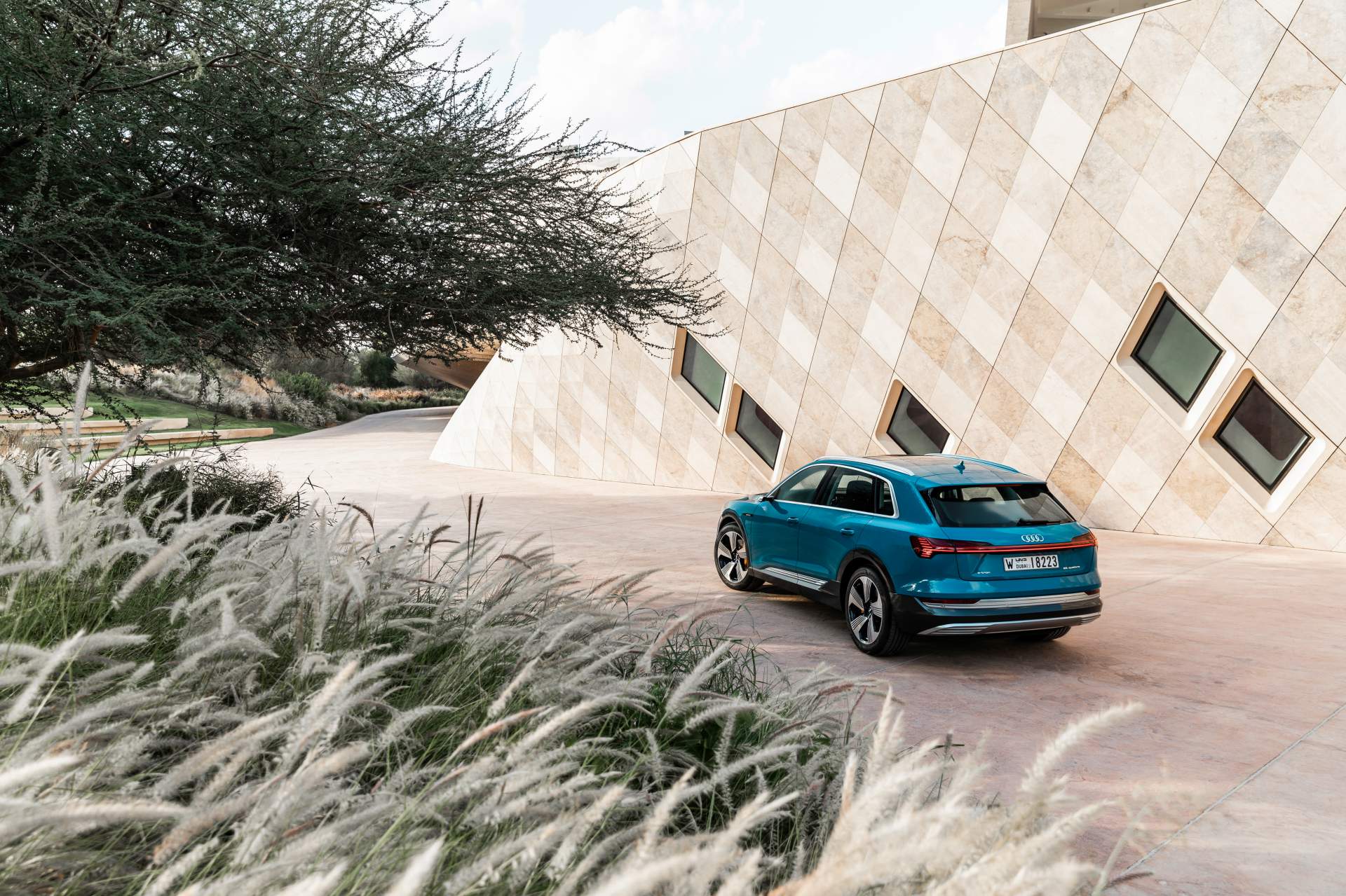 The Audi e-tron at Masdar City Scan Every Inch Of The 2019 Audi e-tron Electric SUV In 303 Photos