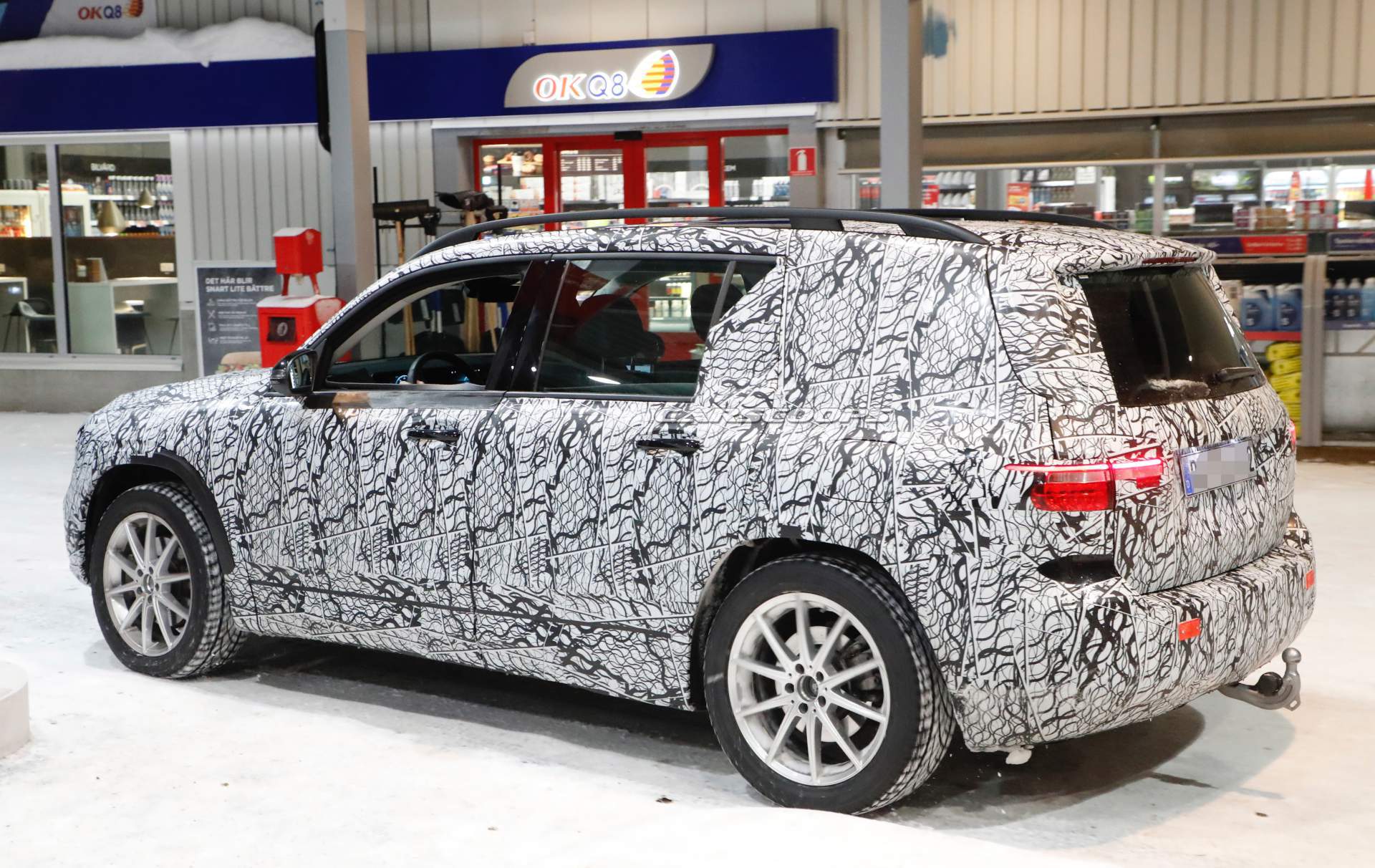 2019 Mercedes GLB spy shots 12 2019 Mercedes GLB: Here’s Our Best Look Yet At Compact SUV’s Interior