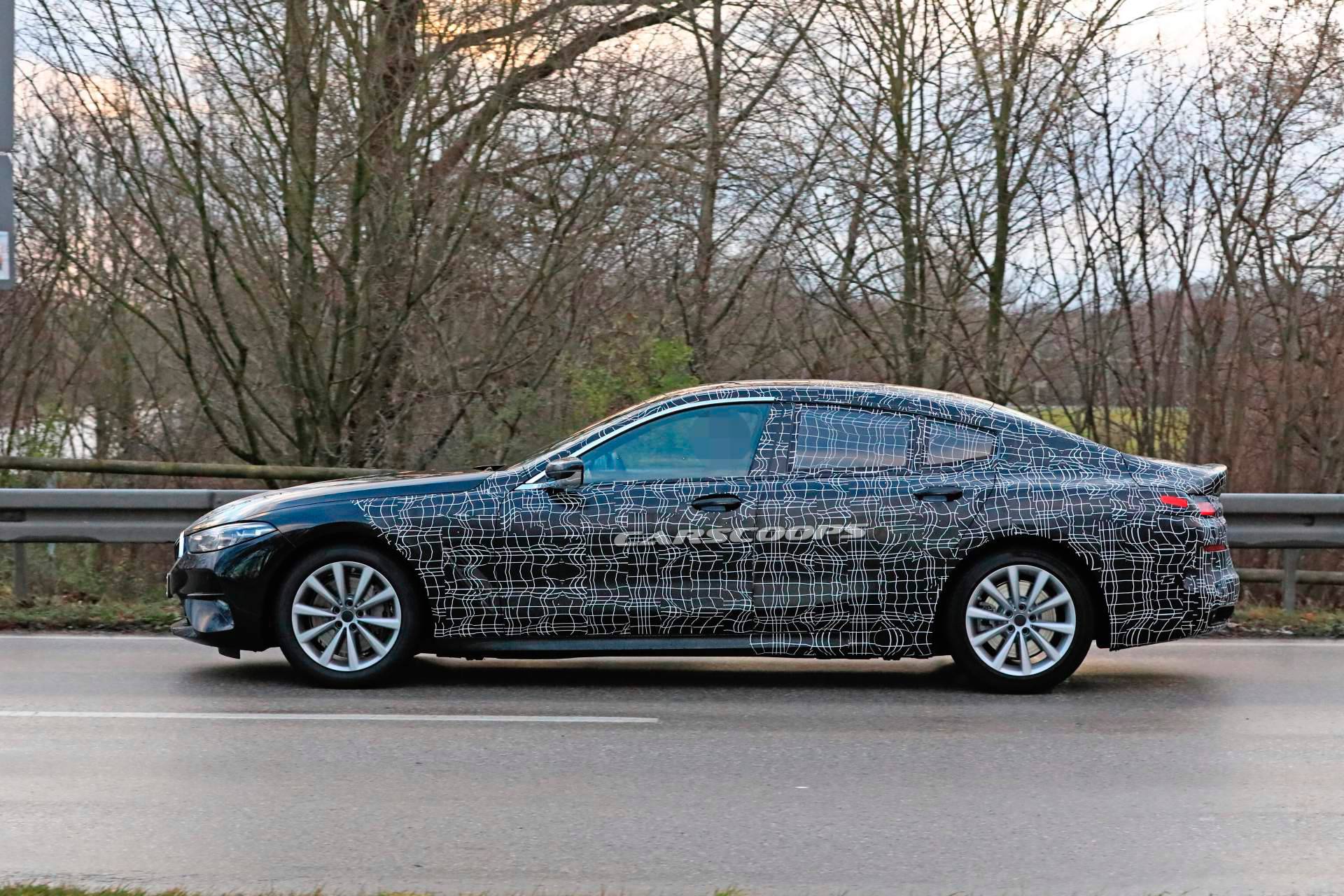 2020 BMW 8 Series Gran Coupe spy shots 15 2020 BMW 8 Series And M850i Gran Coupes Peel Off Their Face Masks