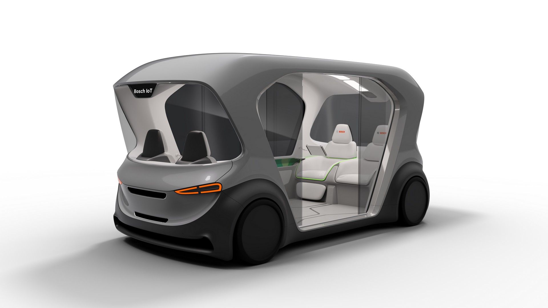 Bosch CES Shuttle Concept-7 Bosch’s Autonomous Electric Shuttle Concept Aims To Be The Future Of Travel