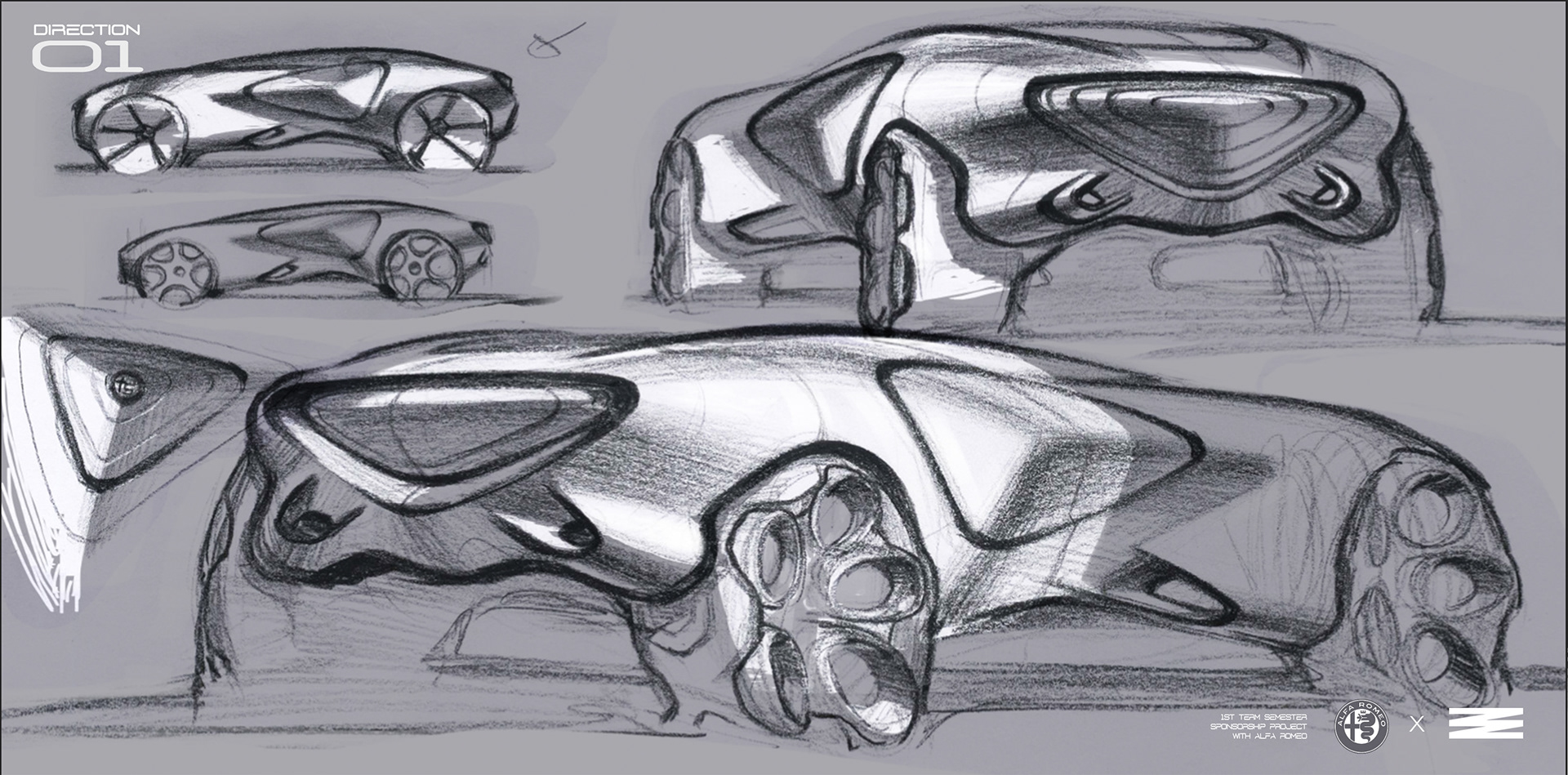 Alfa-Romeo-Freccia-Concept-5 Classic Alfa Romeo Montreal Inspires Futuristic Crossover Concept