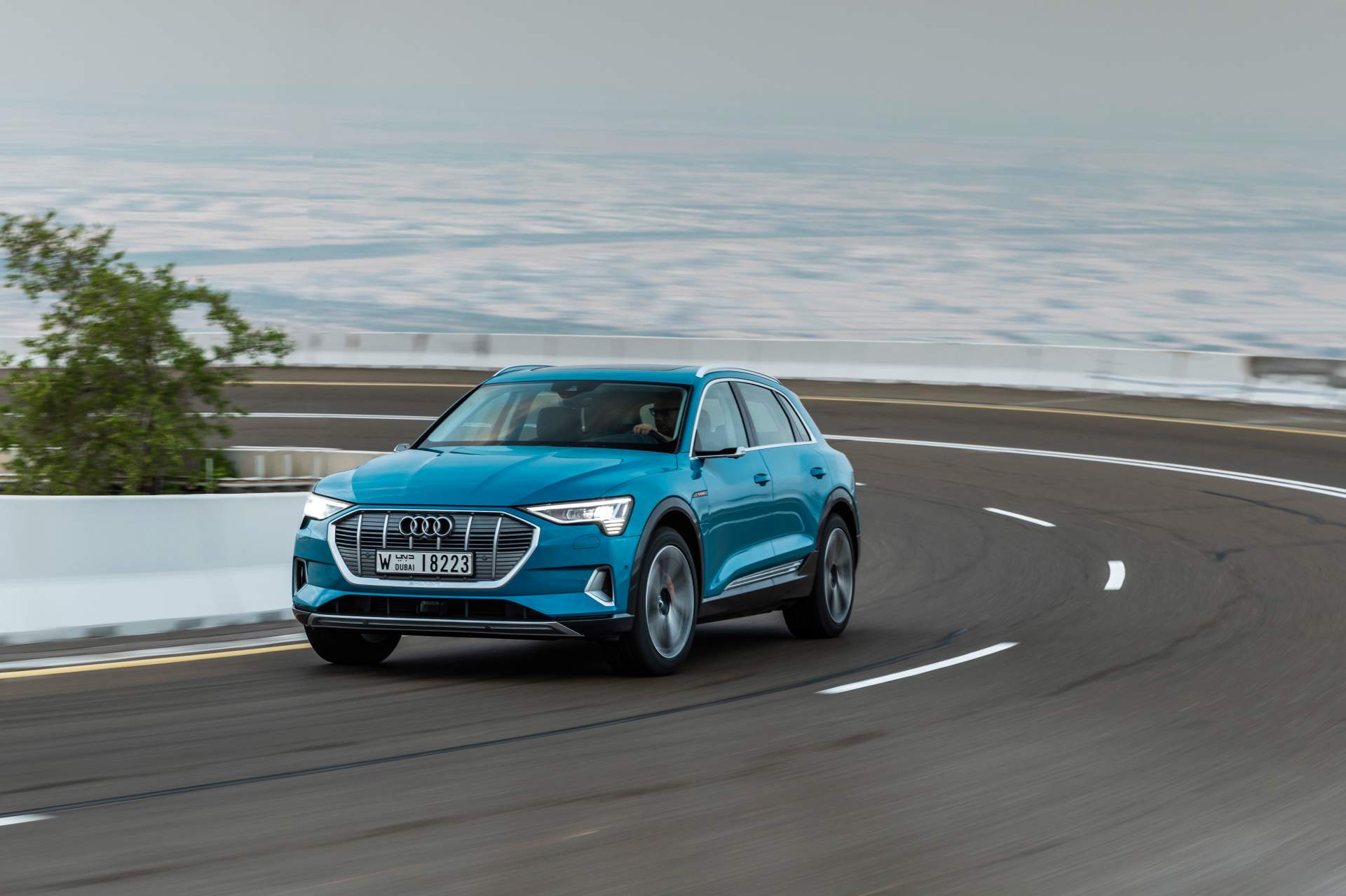 The Audi e-tron at Masdar City Scan Every Inch Of The 2019 Audi e-tron Electric SUV In 303 Photos