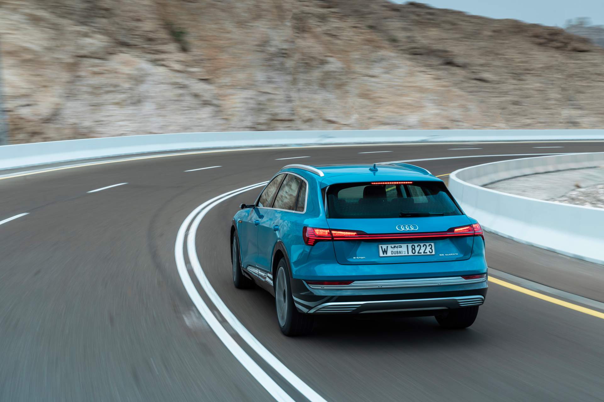 The Audi e-tron at Masdar City Scan Every Inch Of The 2019 Audi e-tron Electric SUV In 303 Photos