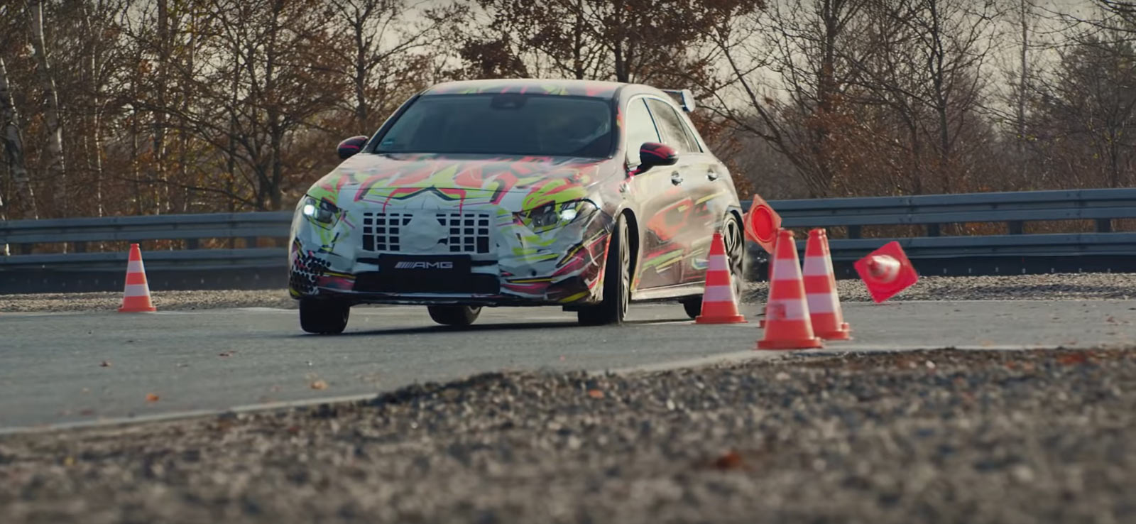 Mercedes-AMG A45 Teaser Video-6 2020 Mercedes-AMG A45 Comes Out One Last Time Before Geneva Debut