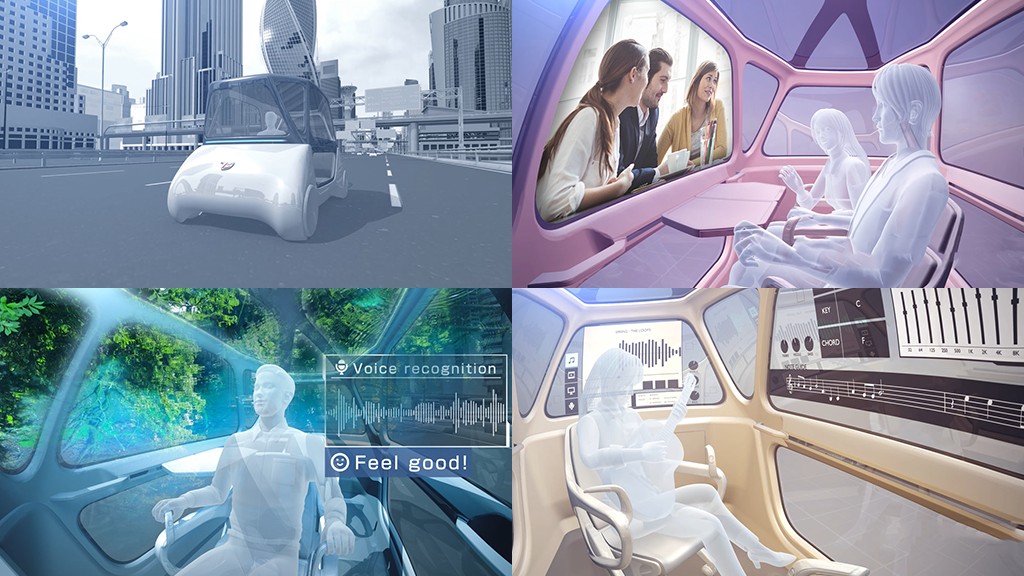 Toyota Boshoku CES Concept-4 Toyota Gives Their Take On Interiors For Autonomous Vehicles