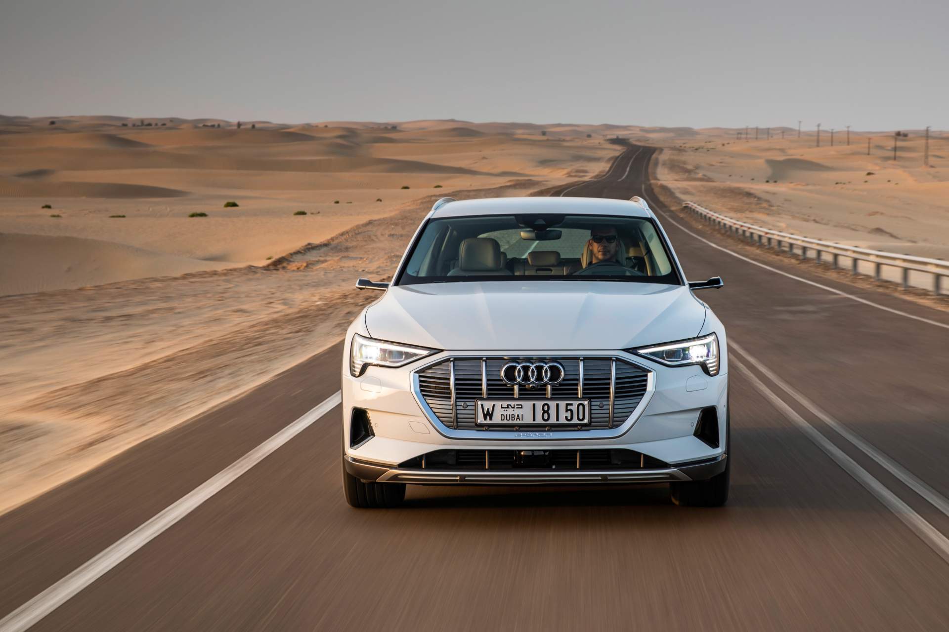 The Audi e-tron at Masdar City Scan Every Inch Of The 2019 Audi e-tron Electric SUV In 303 Photos
