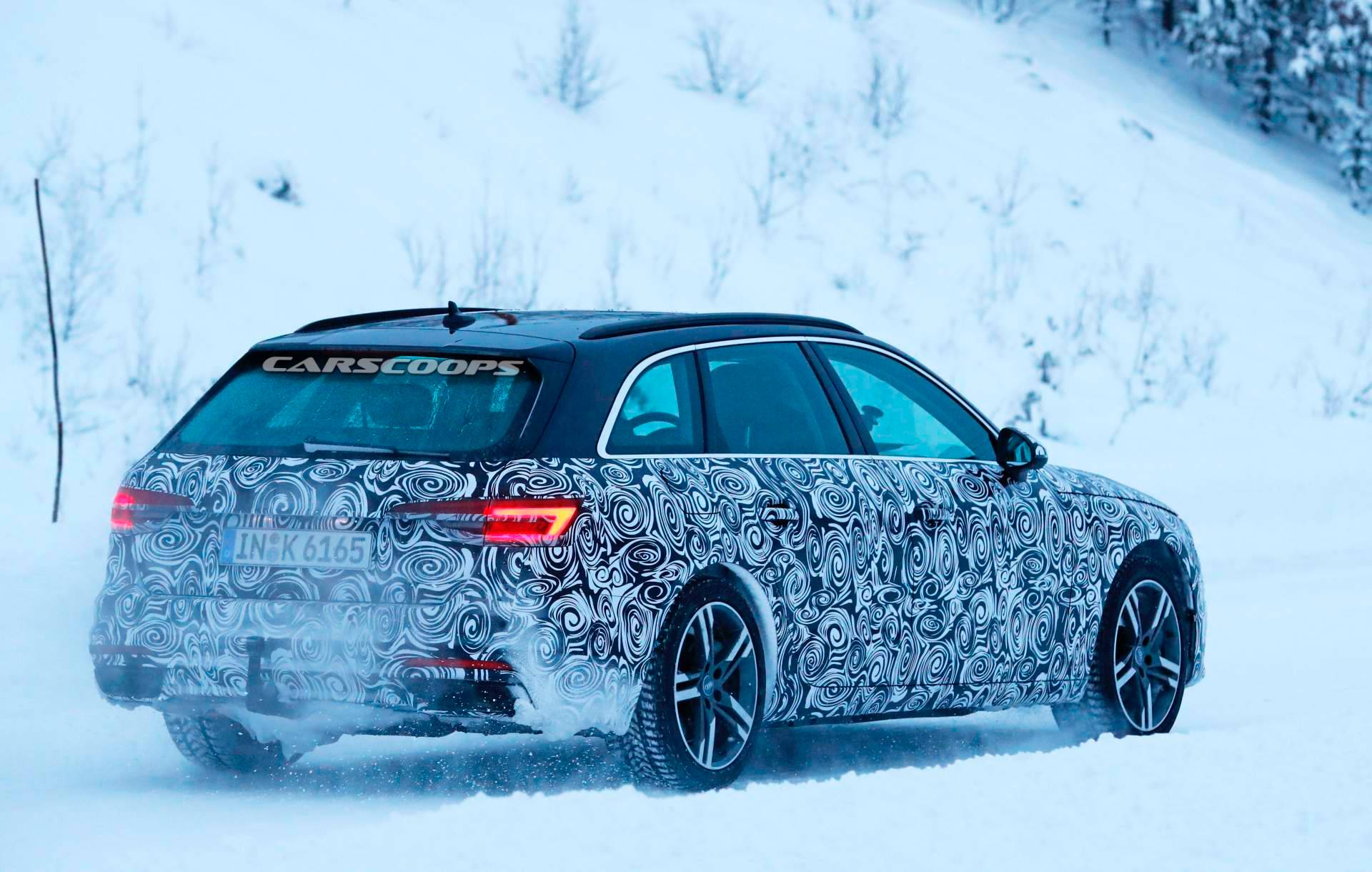 2020 Audi A4 Avant spy shots 18 2020 Audi A4 Family Getting A Proper Facelift After All (Video)