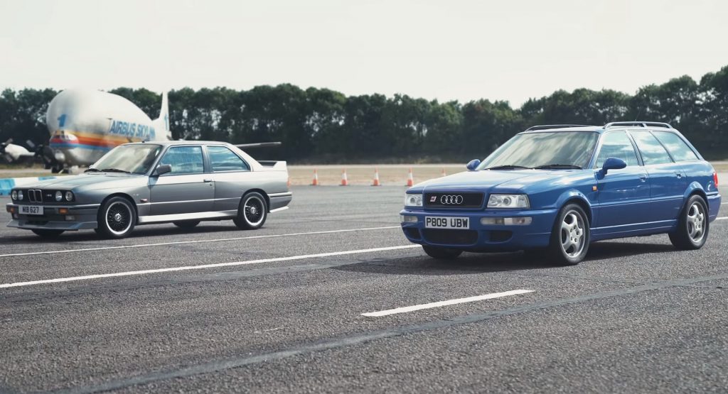  Long Live The 90s! BMW E30 M3 Vs Porsche-Tuned Audi RS2