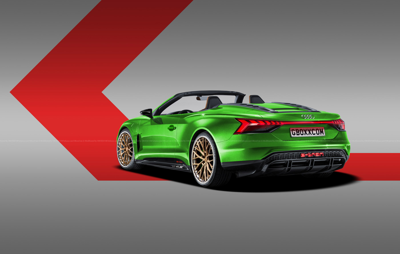 audi etron gt concept renderings 9 Audi’s e-tron GT Concept Gets Rendered As A Spyder, A Coupe And A Wagon