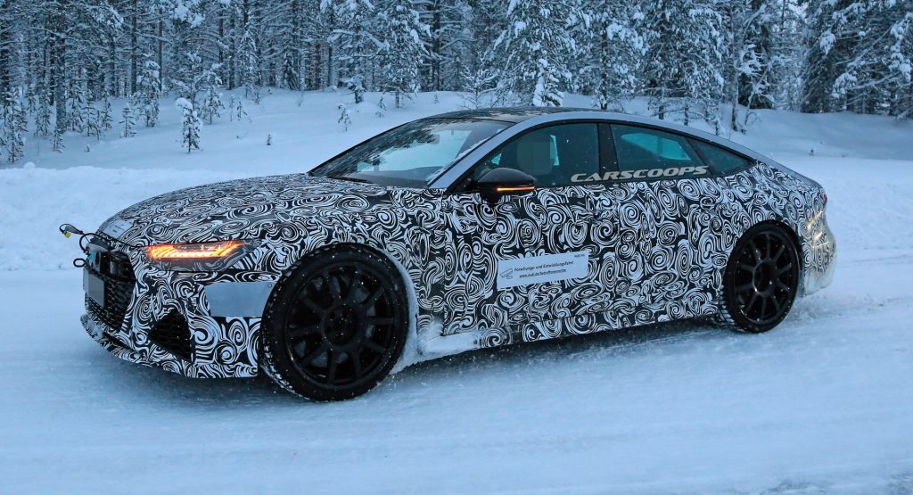 2020 Audi RS7 Spotted Near The Arctic Circle, Will Get Over 600-HP