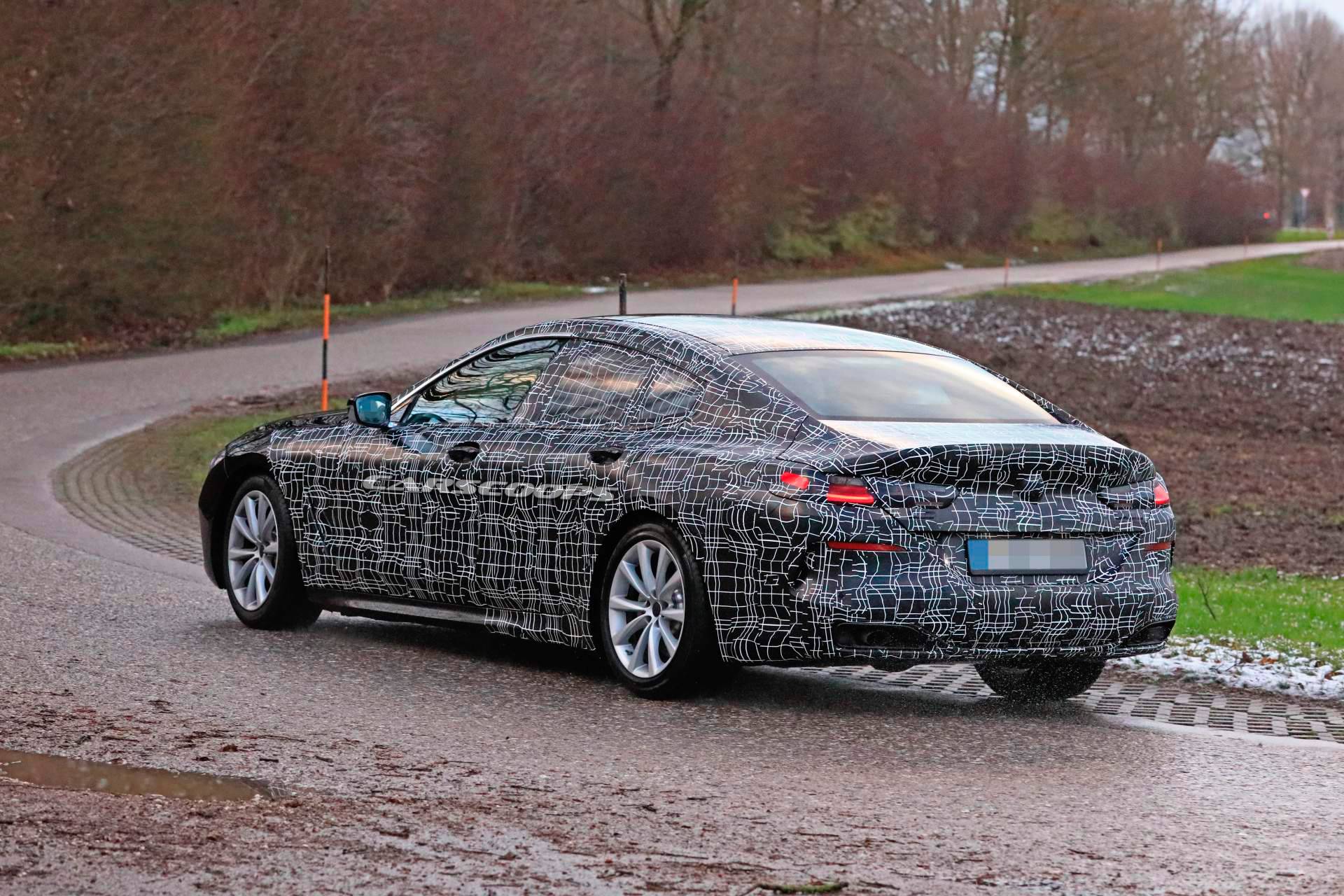 2020 BMW 8 Series Gran Coupe spy shots 9 2020 BMW 8 Series And M850i Gran Coupes Peel Off Their Face Masks