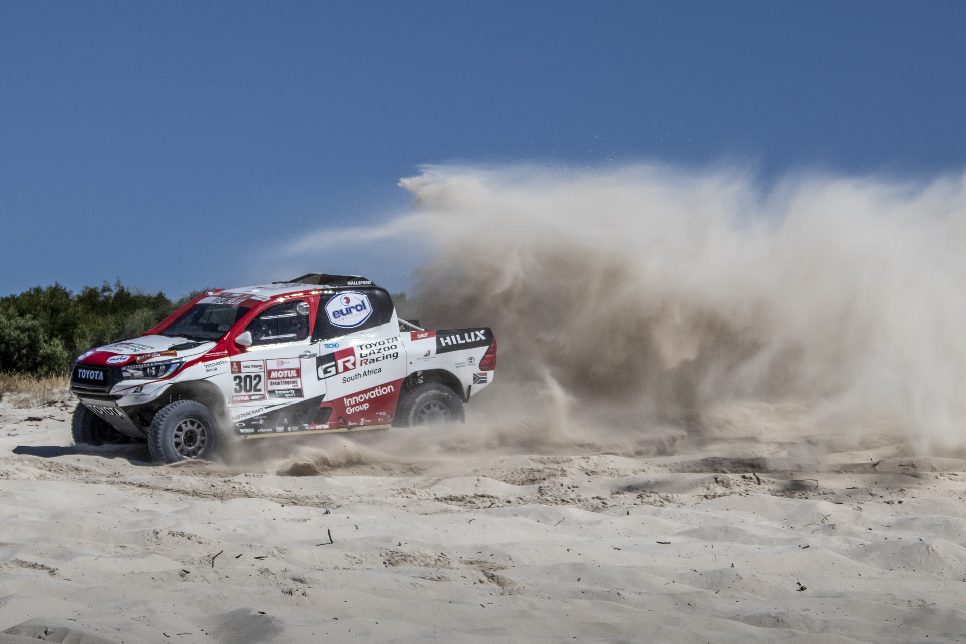 2019-Toyota-HiLux-Dakar-07 Toyota Enters 2019 Dakar With Three Bespoke Hilux Pickup Trucks