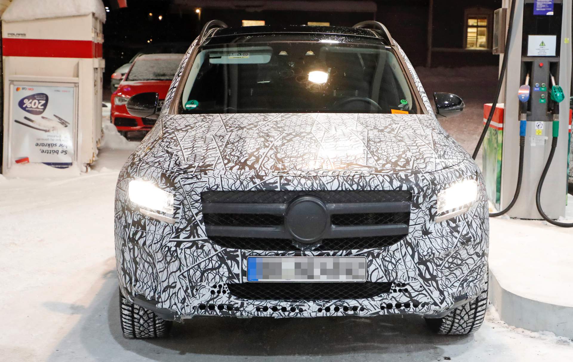 2019 Mercedes GLB spy shots 2 2019 Mercedes GLB: Here’s Our Best Look Yet At Compact SUV’s Interior