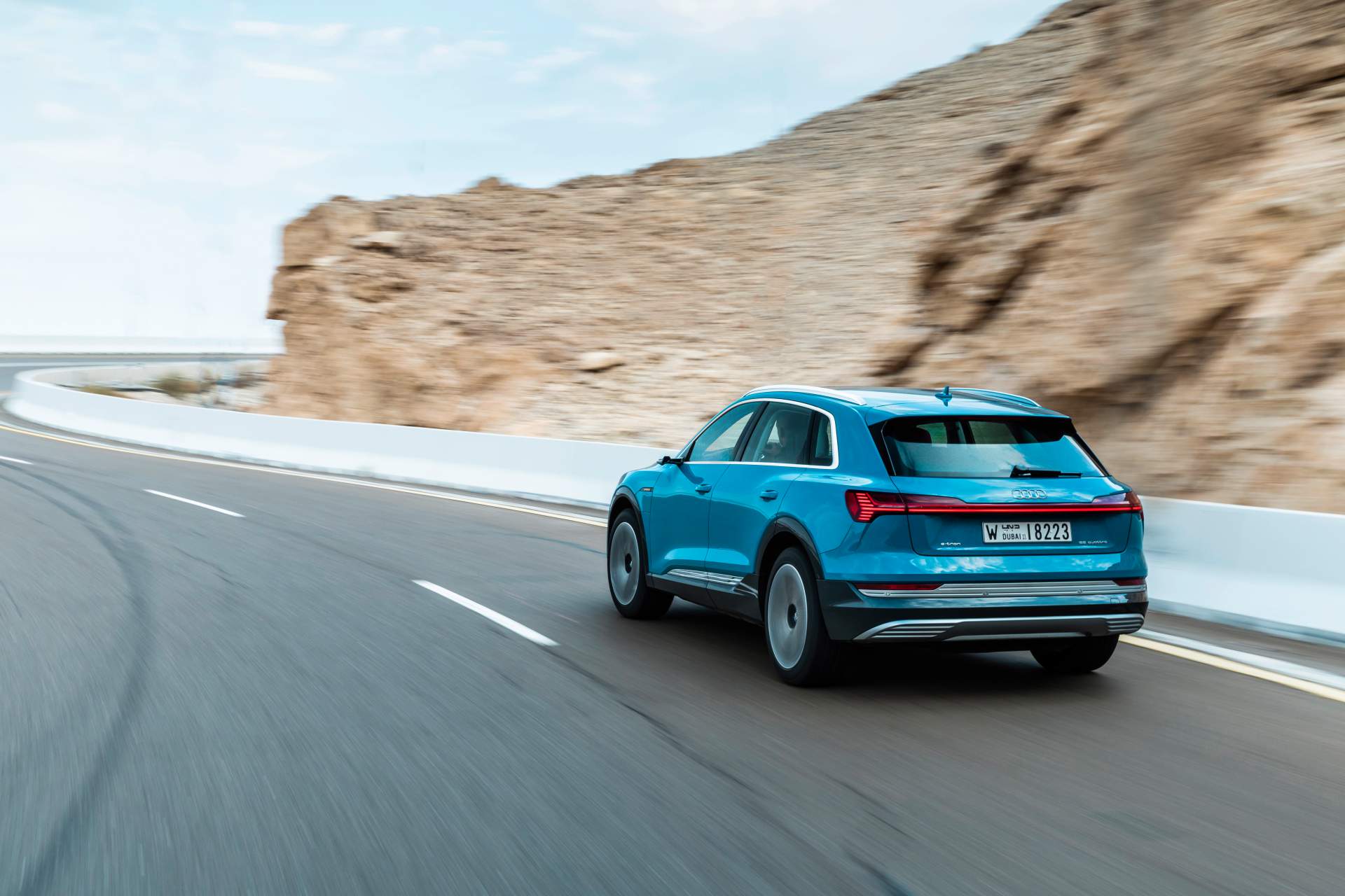 The Audi e-tron at Masdar City Scan Every Inch Of The 2019 Audi e-tron Electric SUV In 303 Photos