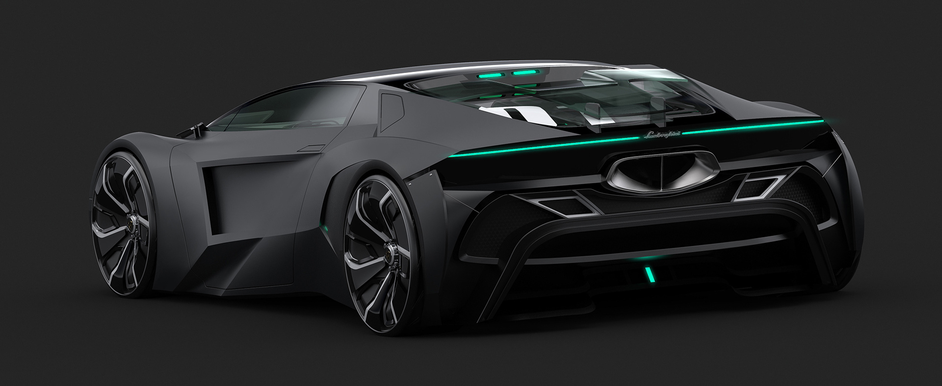 lamborghini vega rendering 6 Lamborghini Vega Floats The Idea Of A Smaller Supercar Than The Huracan