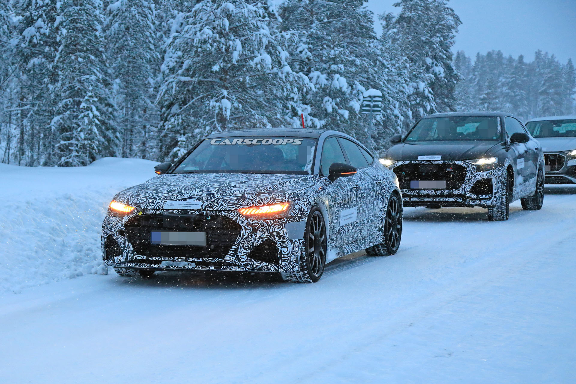 2019-Audi-RS7-Scoop-03 2020 Audi RS7 Spotted Near The Arctic Circle, Will Get Over 600-HP