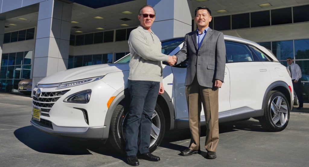  Hyundai Delivers First Nexo In US, Undercuts Toyota Mirai By $65
