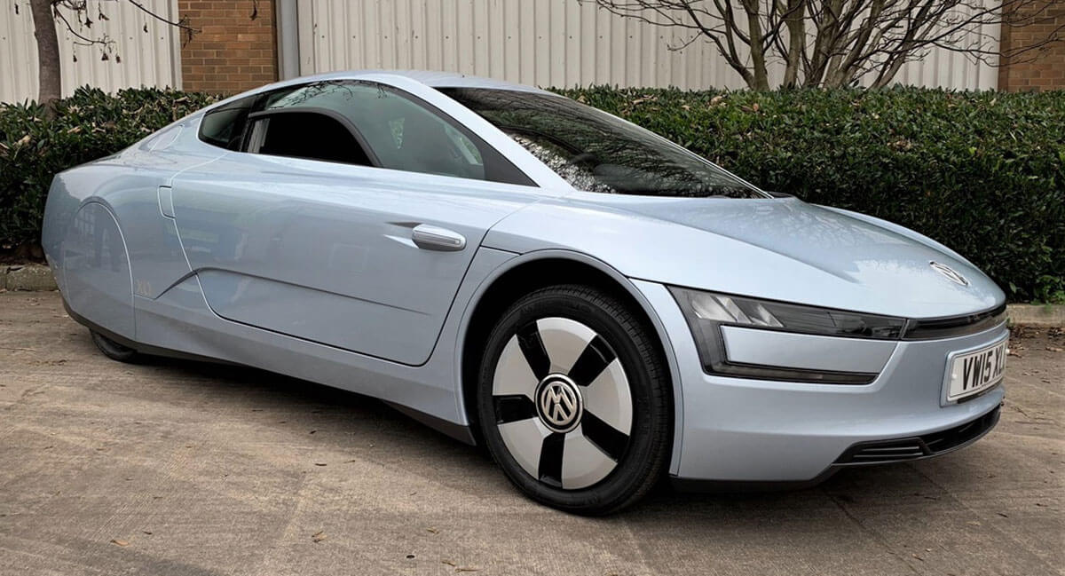 Volkswagen Xl1 Buy This Futuristic Hybrid Turn Heads Wherever You Go Carscoops
