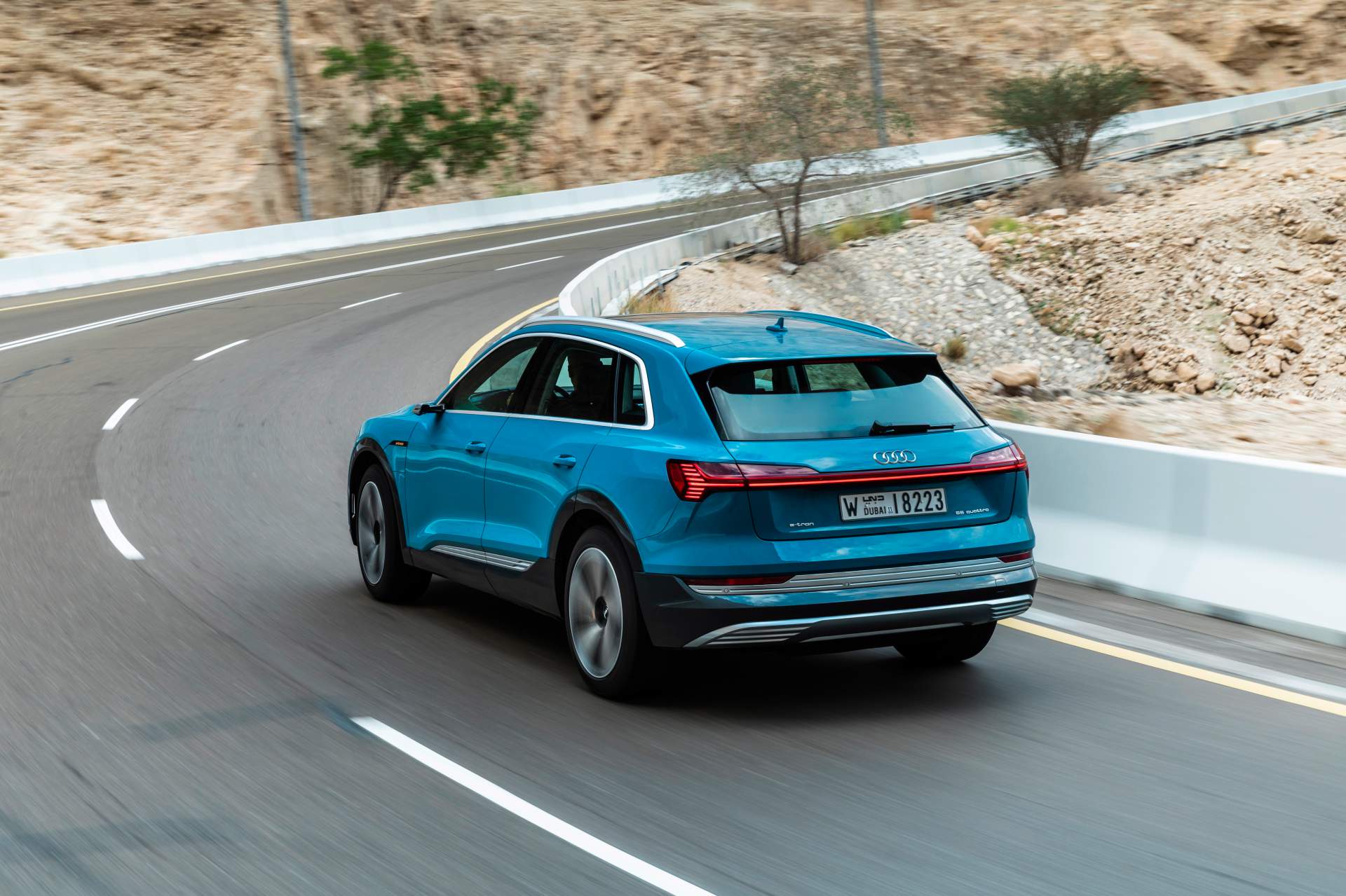 The Audi e-tron at Masdar City Scan Every Inch Of The 2019 Audi e-tron Electric SUV In 303 Photos