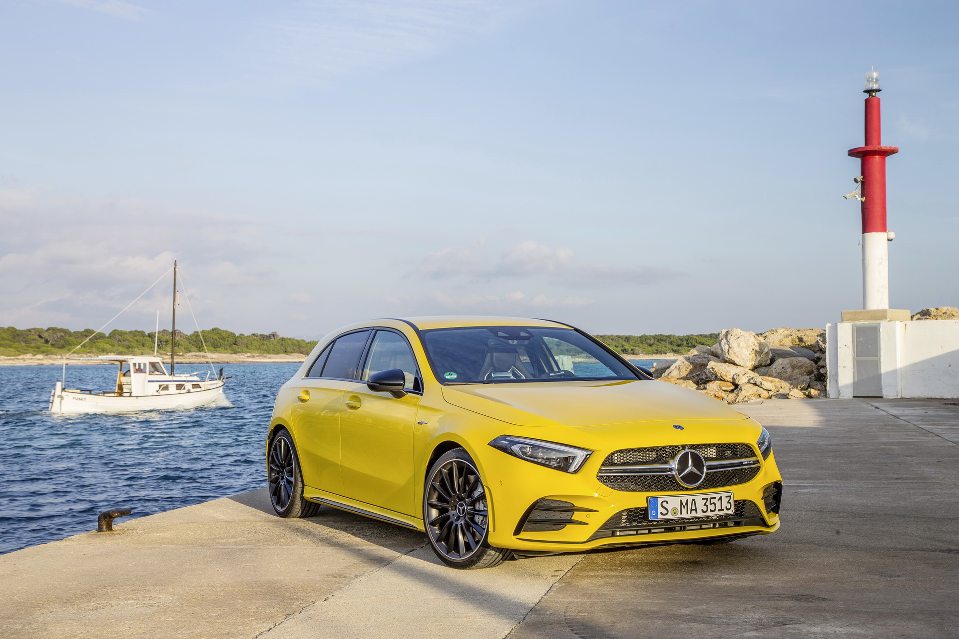 2019-Mercedes-AMG-A35-46 2019 Mercedes AMG A35: AMG’s Most Affordable Model Gets Detailed