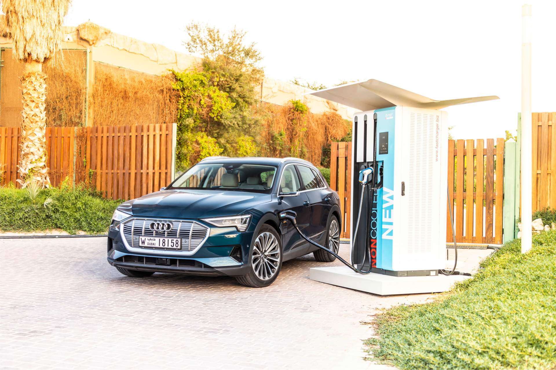 The Audi e-tron at Masdar City Scan Every Inch Of The 2019 Audi e-tron Electric SUV In 303 Photos