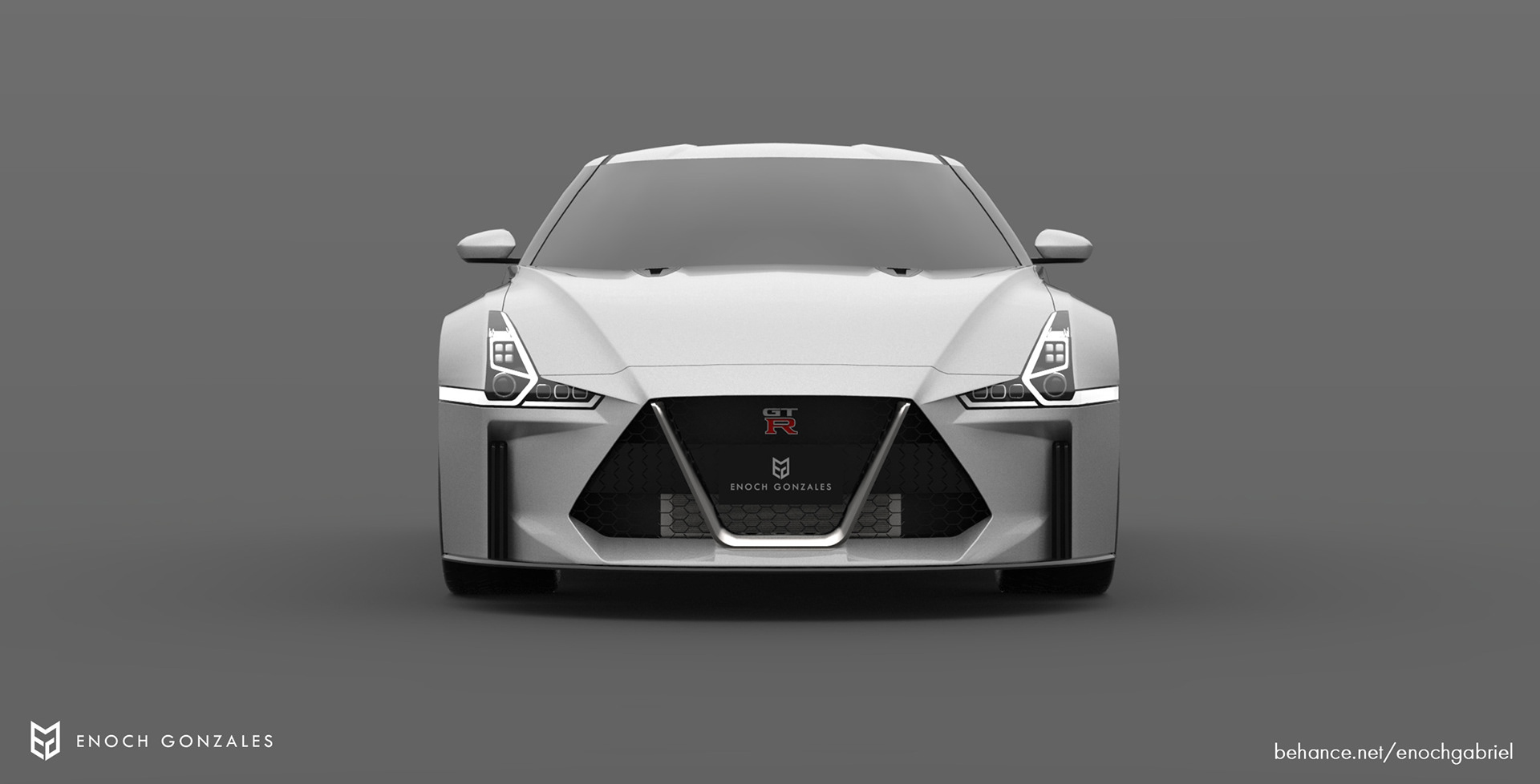 2021 nissan gt-r rendering 1 Next-Gen Nissan GT-R Illustration Brings Vision Gran Turismo And GT-R50 By Italdesign Together