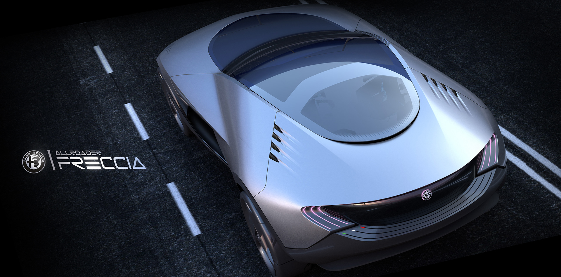 Alfa-Romeo-Freccia-Concept-2 Classic Alfa Romeo Montreal Inspires Futuristic Crossover Concept