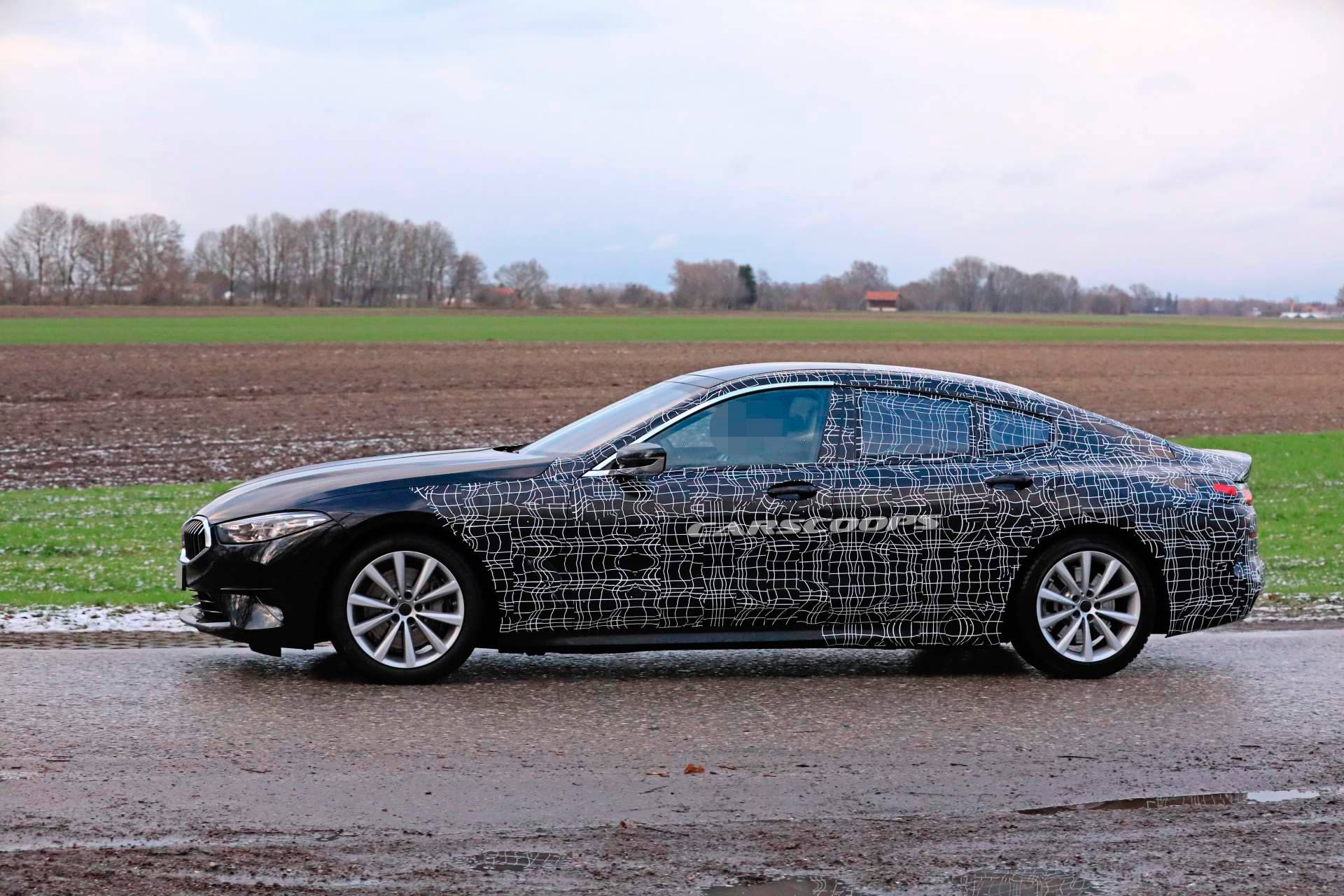 2020 BMW 8 Series Gran Coupe spy shots 7 2020 BMW 8 Series And M850i Gran Coupes Peel Off Their Face Masks