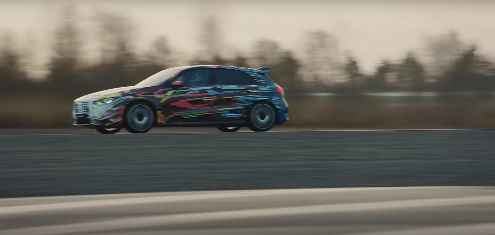 Mercedes-AMG A45 Teaser Video-5 2020 Mercedes-AMG A45 Comes Out One Last Time Before Geneva Debut