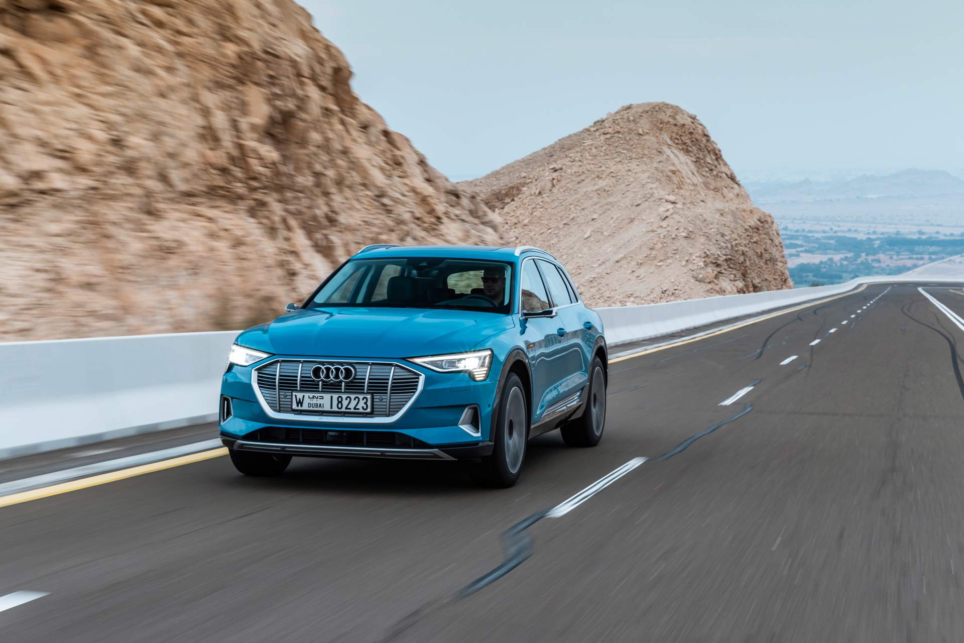 The Audi e-tron at Masdar City Scan Every Inch Of The 2019 Audi e-tron Electric SUV In 303 Photos