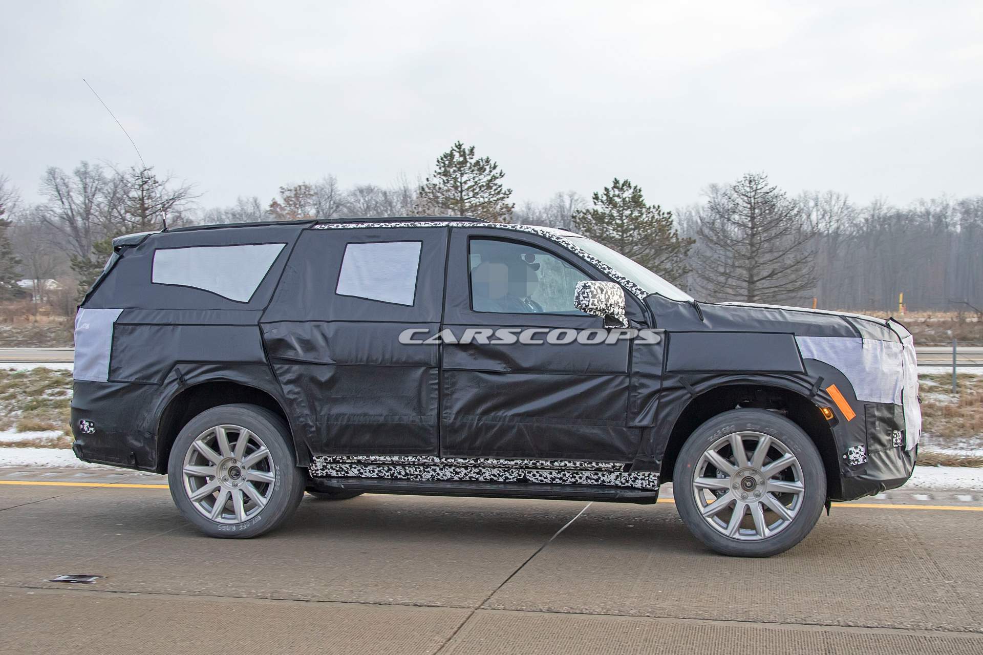 2020 Cadillac Escalade spy shots 12 2020 Cadillac Escalade Spotted For The First Time, Here’s Everything We Know So Far