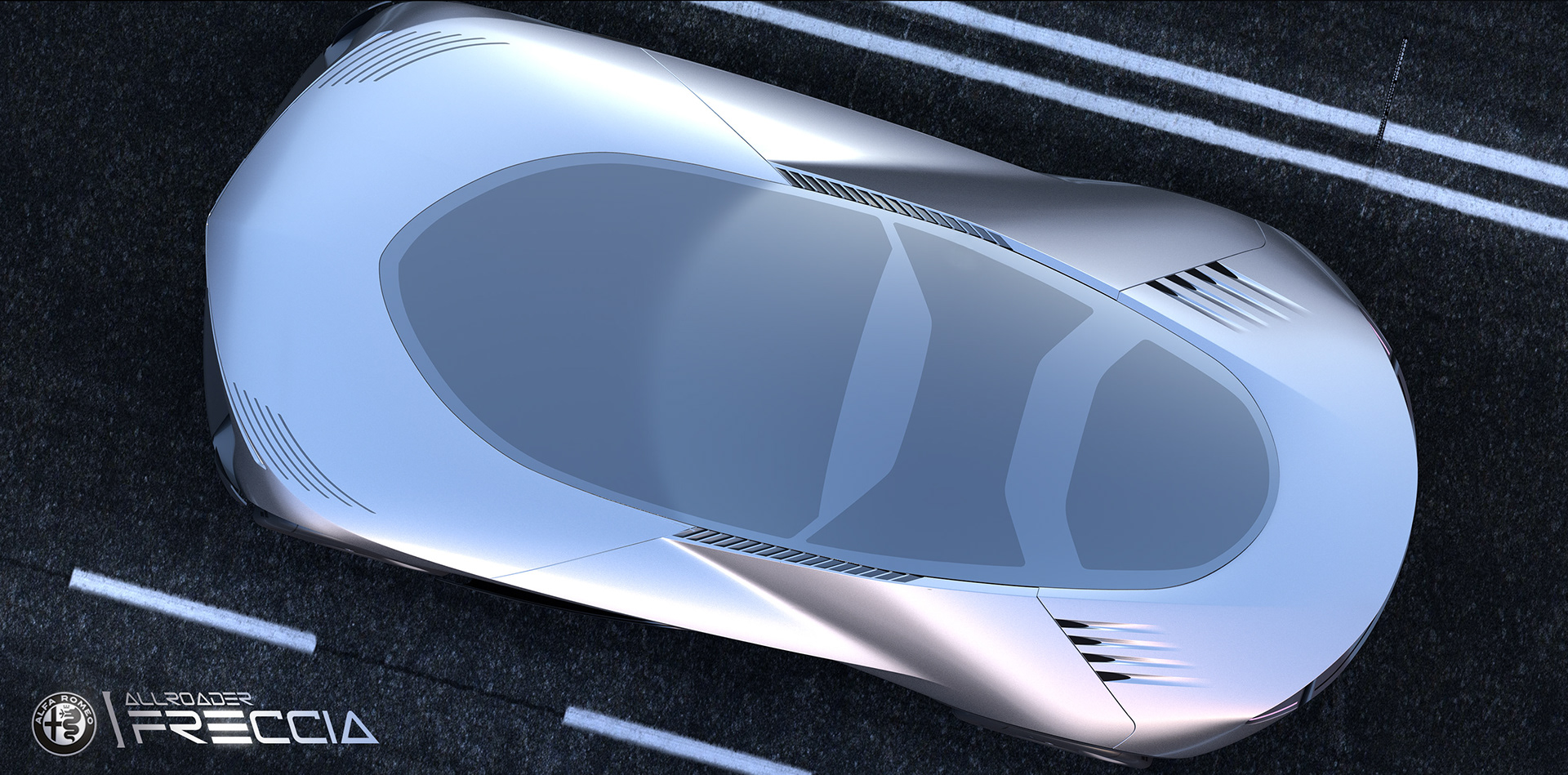 Alfa-Romeo-Freccia-Concept-17 Classic Alfa Romeo Montreal Inspires Futuristic Crossover Concept