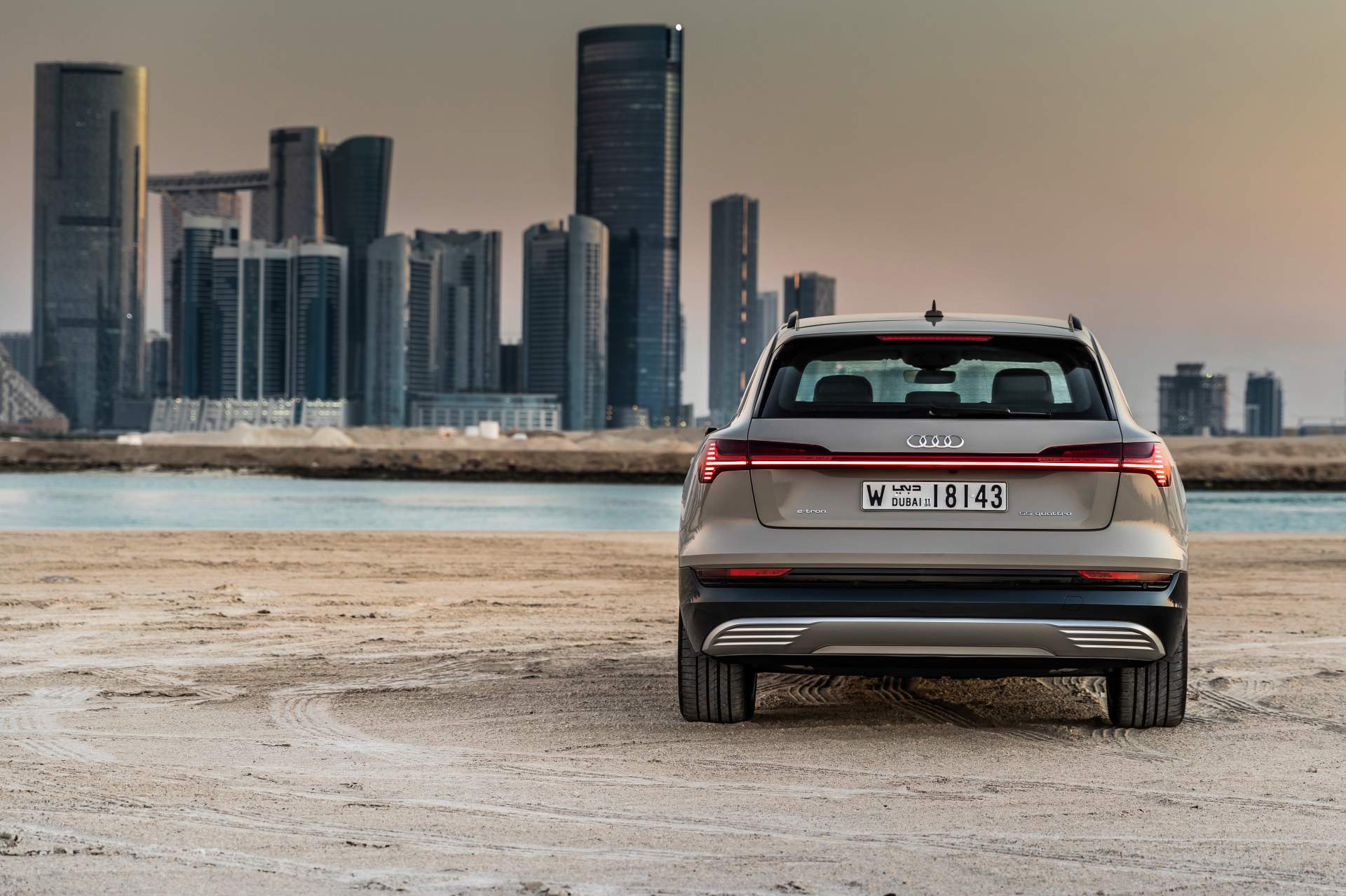 The Audi e-tron at Masdar City Scan Every Inch Of The 2019 Audi e-tron Electric SUV In 303 Photos