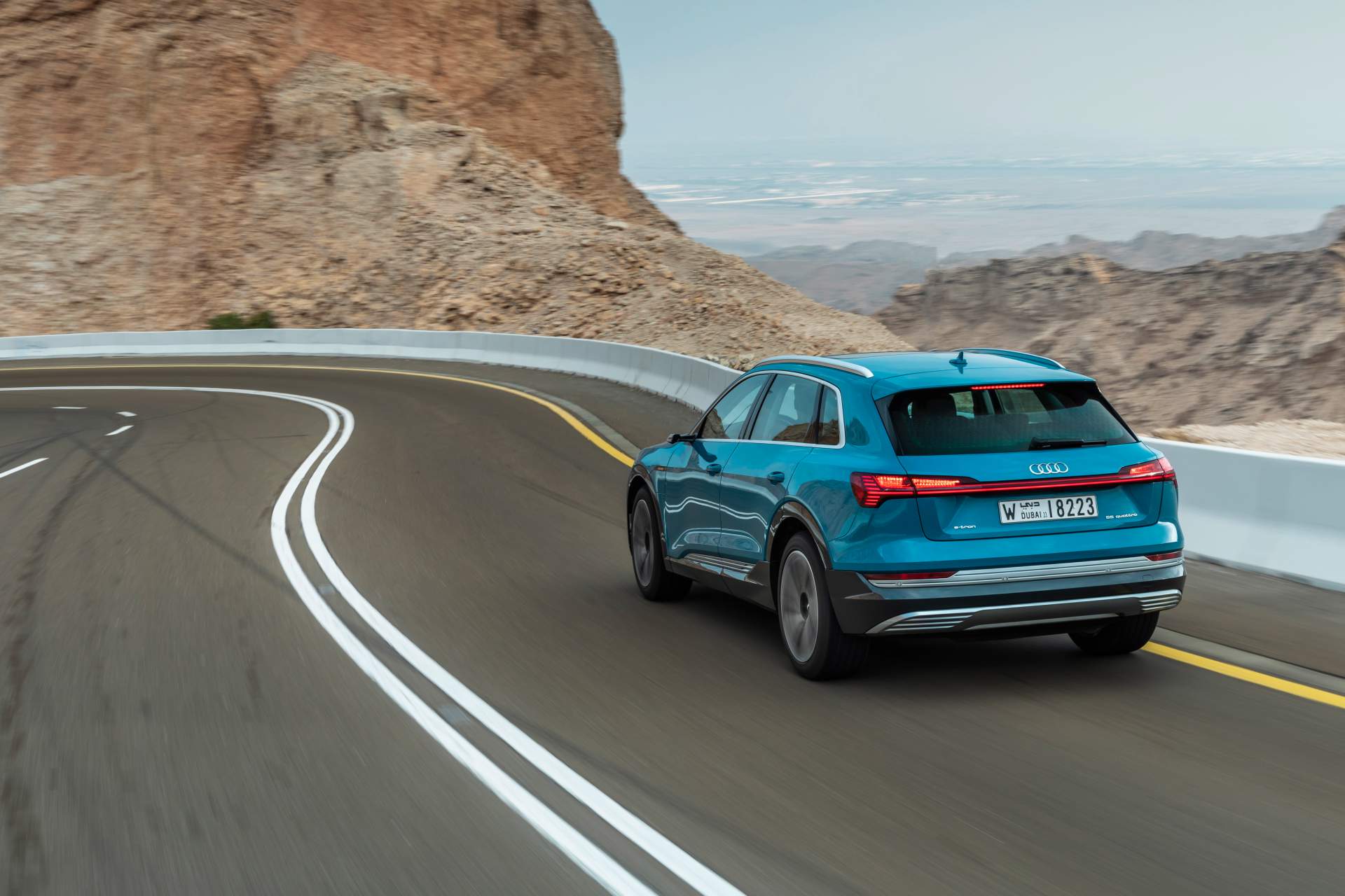 The Audi e-tron at Masdar City Scan Every Inch Of The 2019 Audi e-tron Electric SUV In 303 Photos