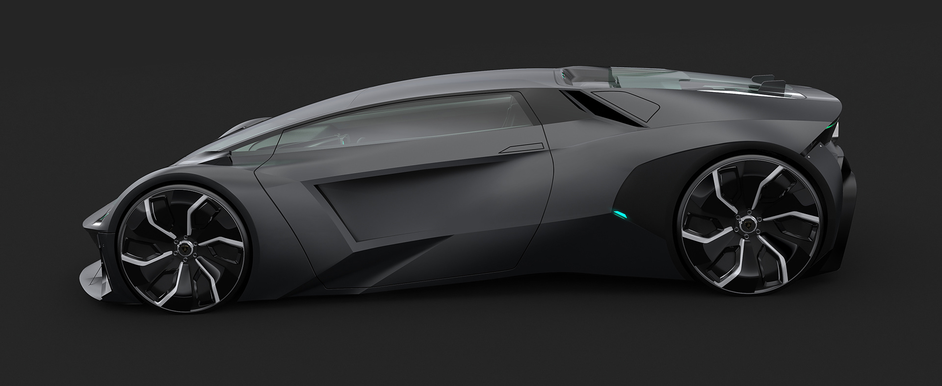 lamborghini vega rendering 4 Lamborghini Vega Floats The Idea Of A Smaller Supercar Than The Huracan