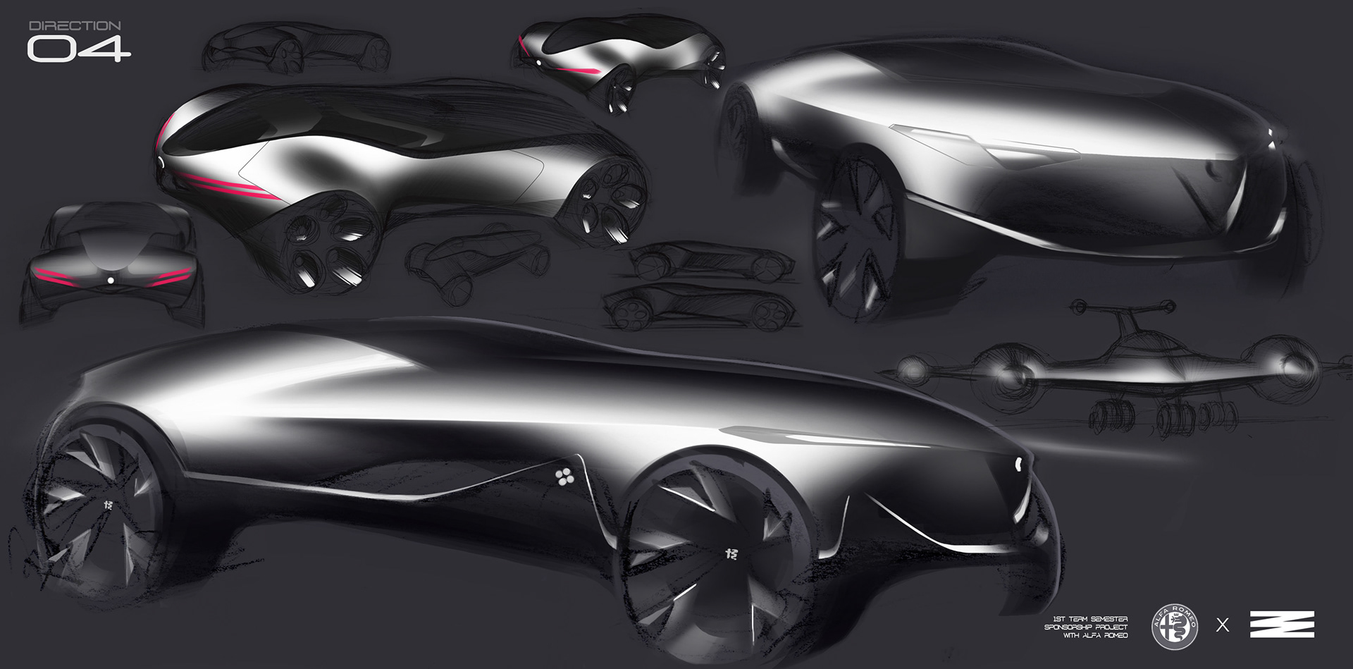 Alfa-Romeo-Freccia-Concept-11 Classic Alfa Romeo Montreal Inspires Futuristic Crossover Concept