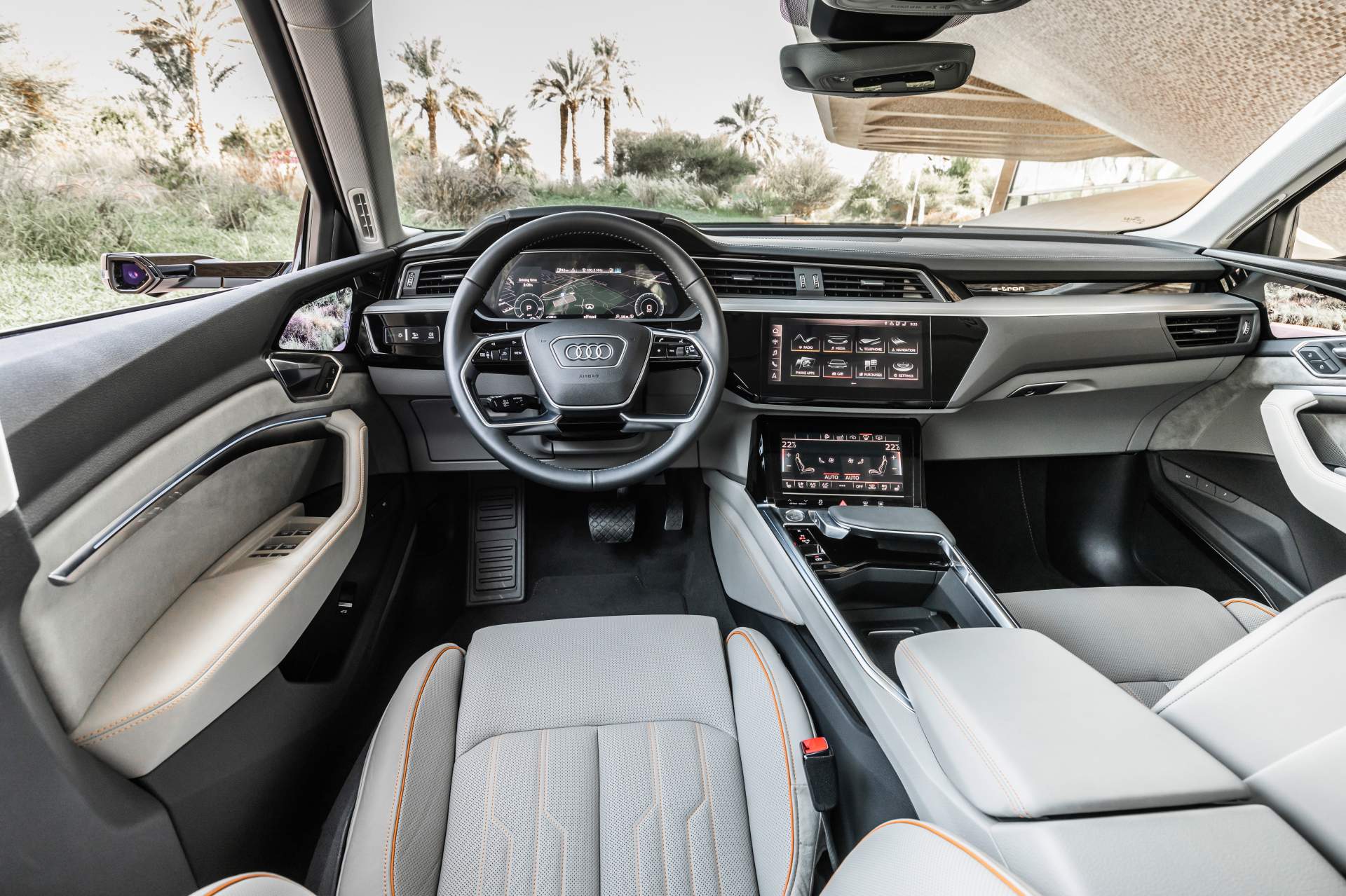 The Audi e-tron at Masdar City Scan Every Inch Of The 2019 Audi e-tron Electric SUV In 303 Photos