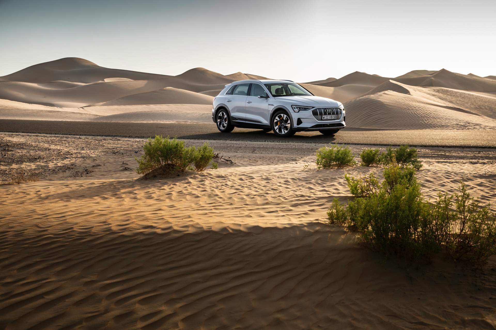The Audi e-tron at Masdar City Scan Every Inch Of The 2019 Audi e-tron Electric SUV In 303 Photos