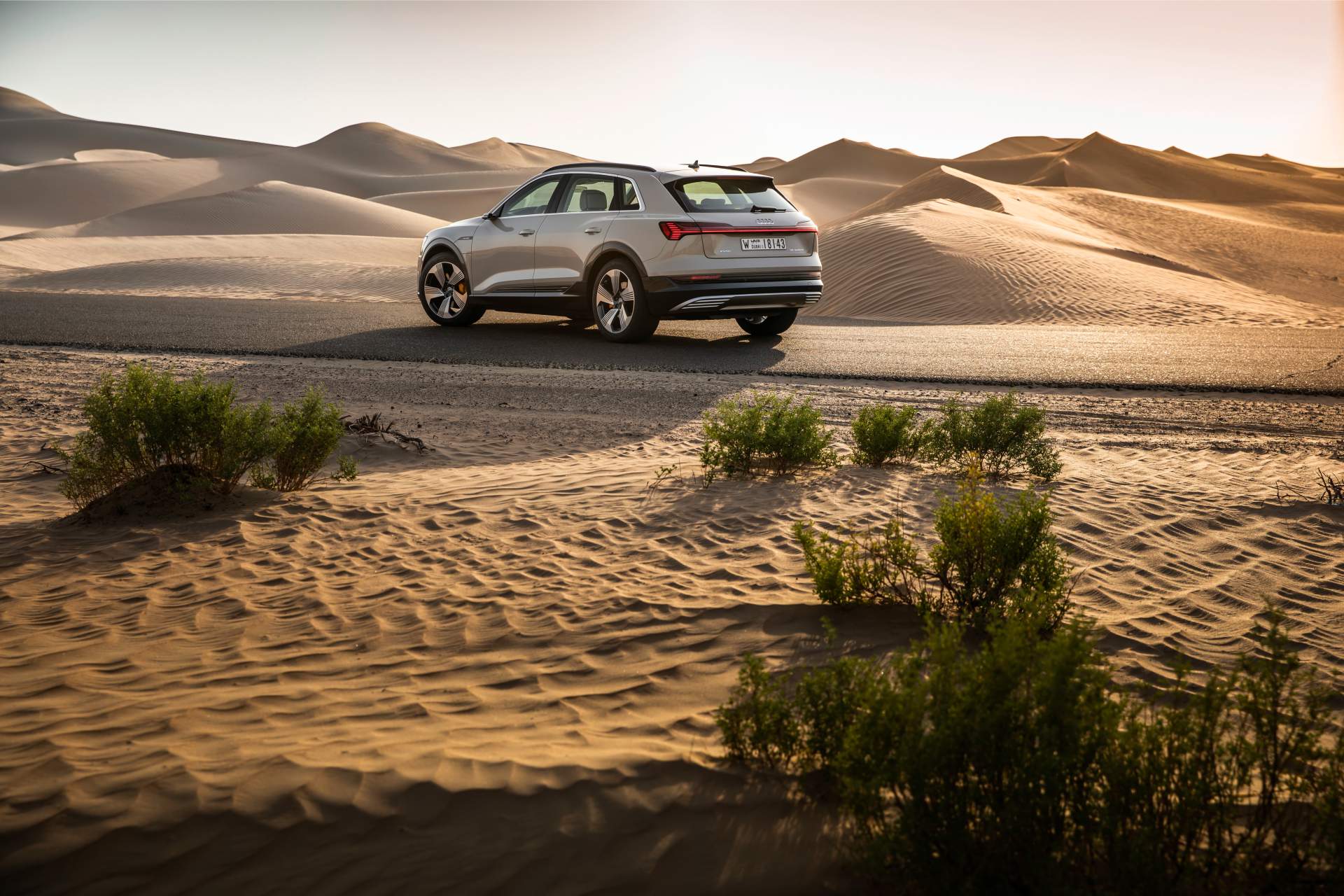 The Audi e-tron at Masdar City Scan Every Inch Of The 2019 Audi e-tron Electric SUV In 303 Photos