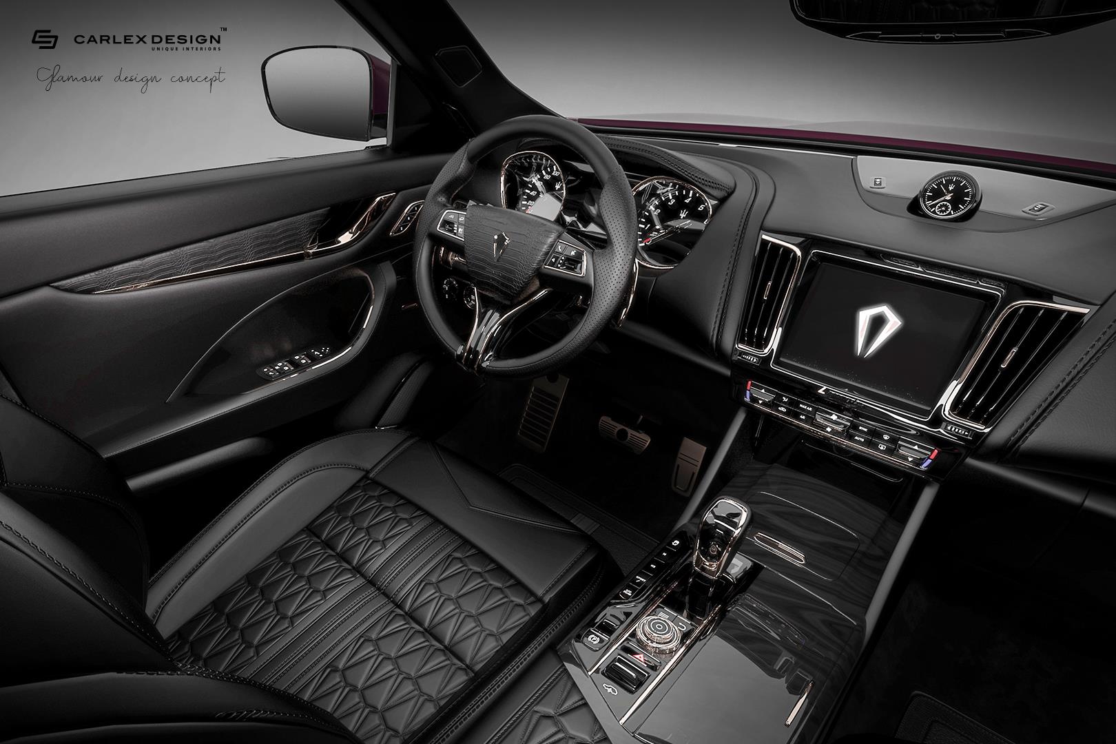 carlex maserati levante interior 6 Maserati Levante Interior Dialed Up To ‘Glamorous’ By Carlex