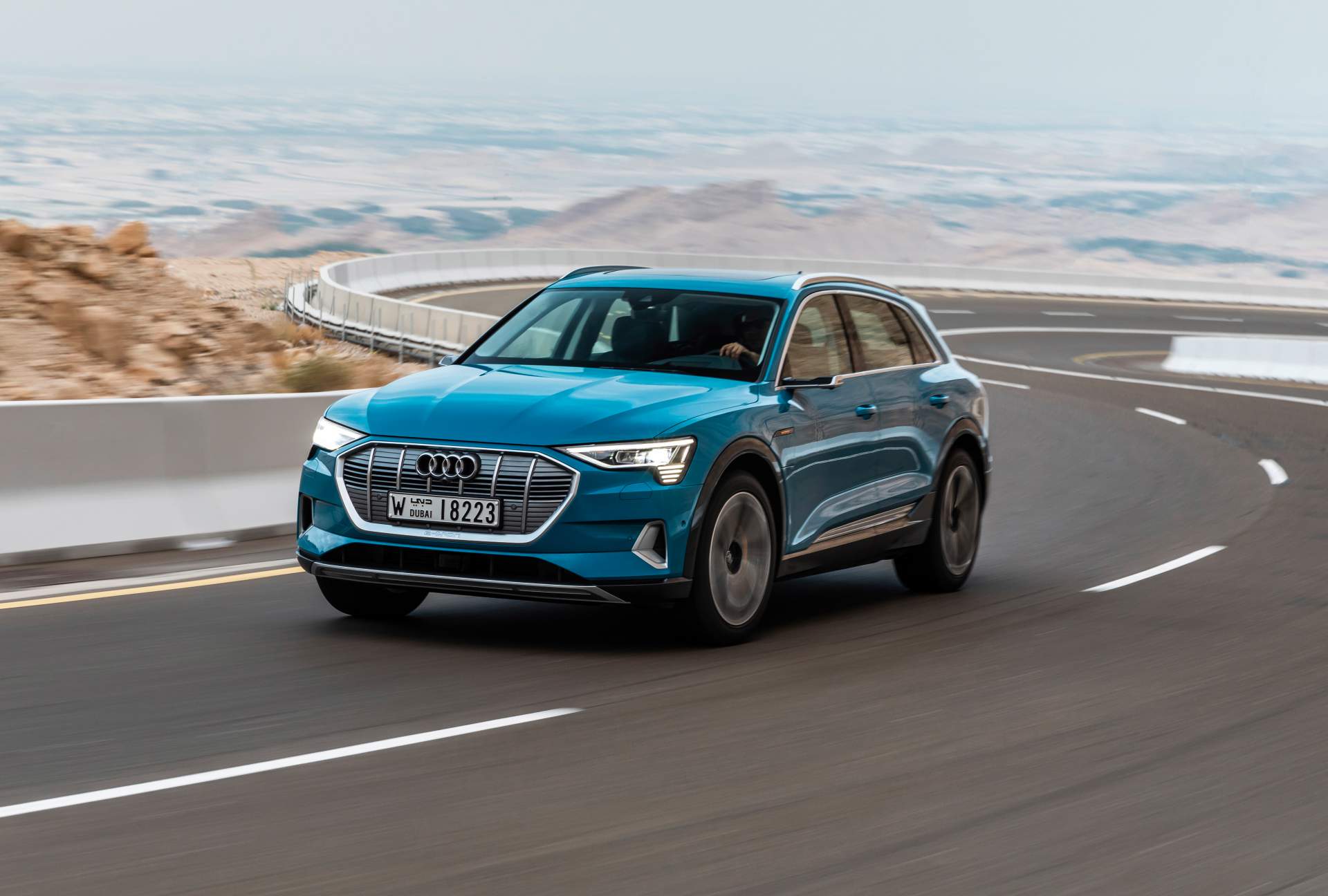The Audi e-tron at Masdar City Scan Every Inch Of The 2019 Audi e-tron Electric SUV In 303 Photos