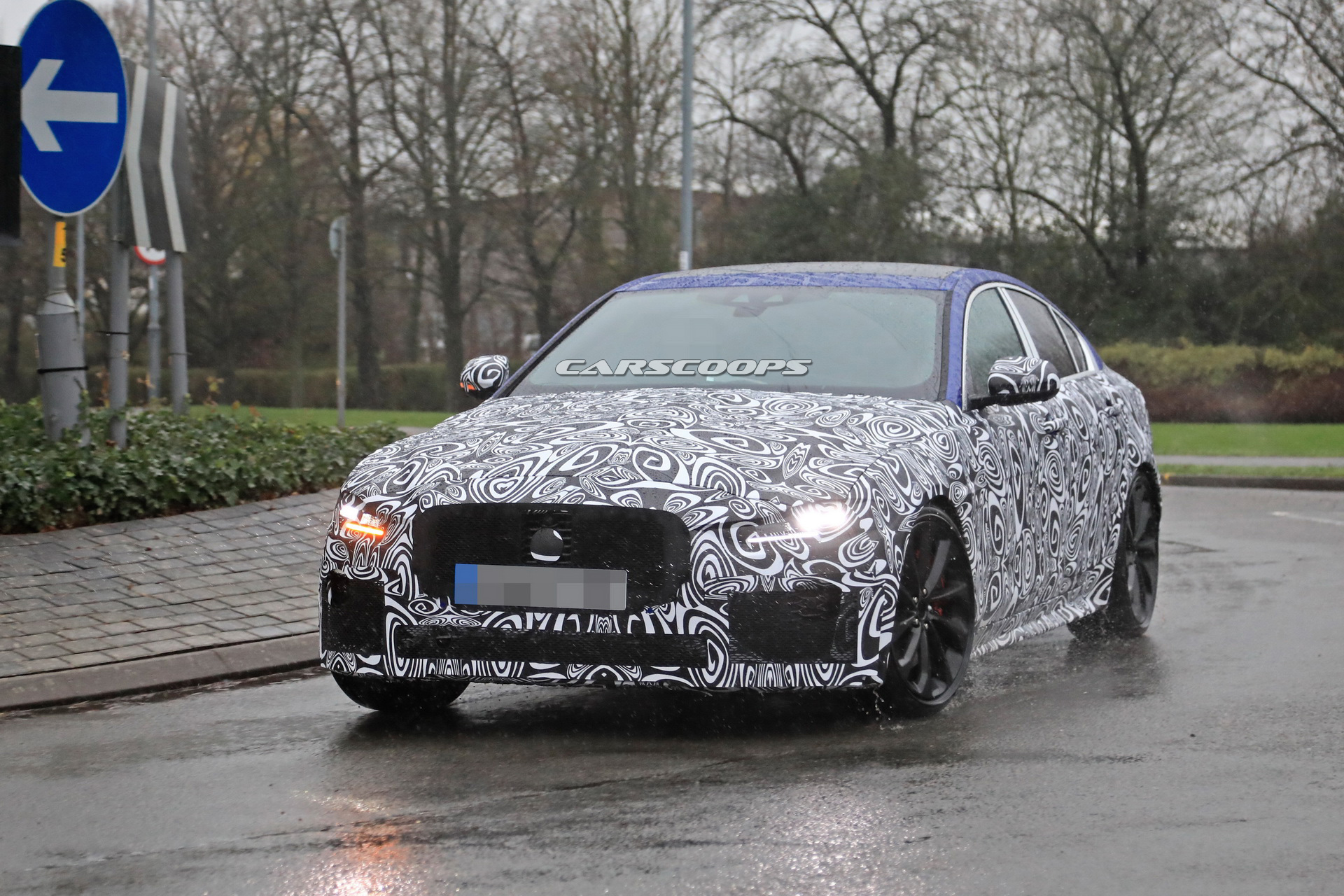 2019 jaguar xe facelift spy 11 2019 Jaguar XE Shaping Up To Be A More Competent 3-Series Rival