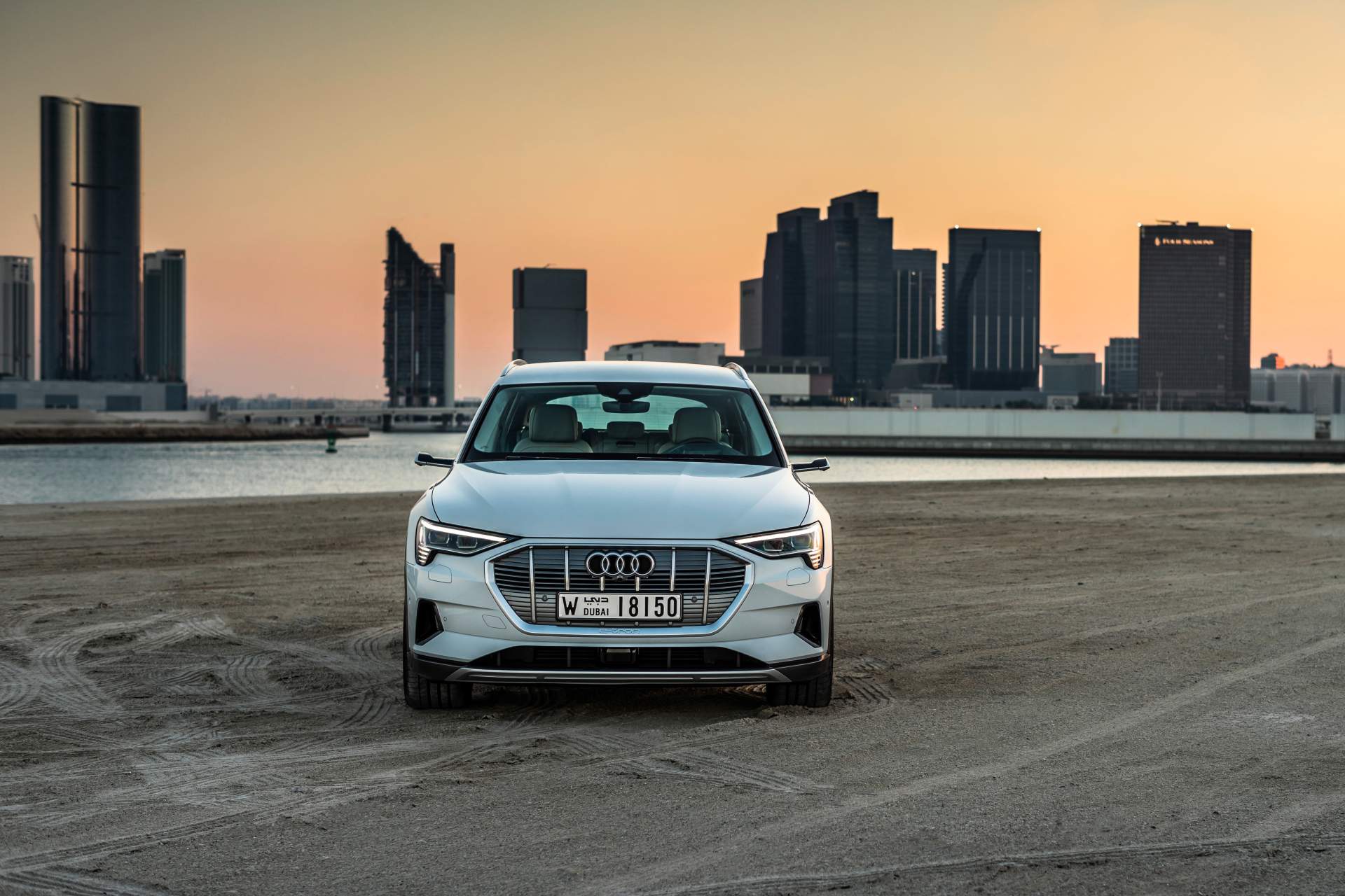 The Audi e-tron at Masdar City Scan Every Inch Of The 2019 Audi e-tron Electric SUV In 303 Photos