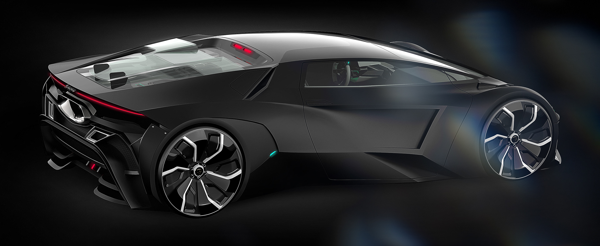 lamborghini vega rendering 17 Lamborghini Vega Floats The Idea Of A Smaller Supercar Than The Huracan