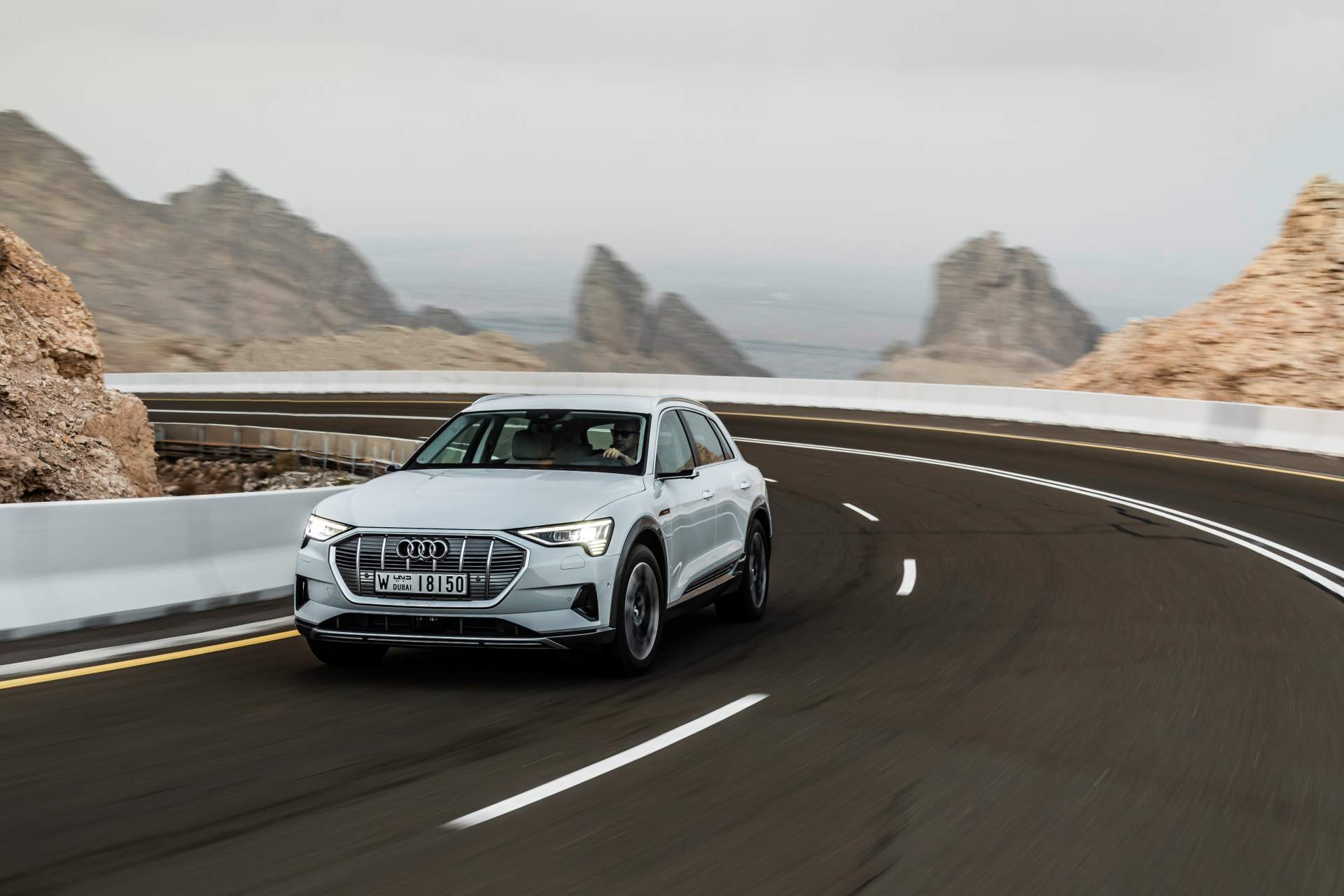 The Audi e-tron at Masdar City Scan Every Inch Of The 2019 Audi e-tron Electric SUV In 303 Photos