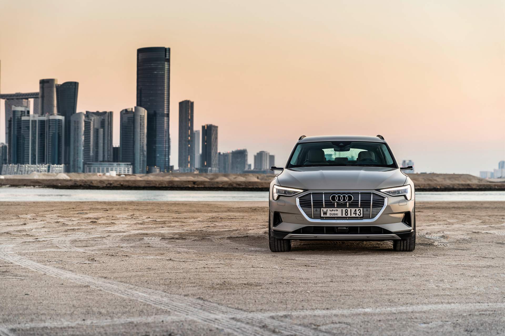 The Audi e-tron at Masdar City Scan Every Inch Of The 2019 Audi e-tron Electric SUV In 303 Photos