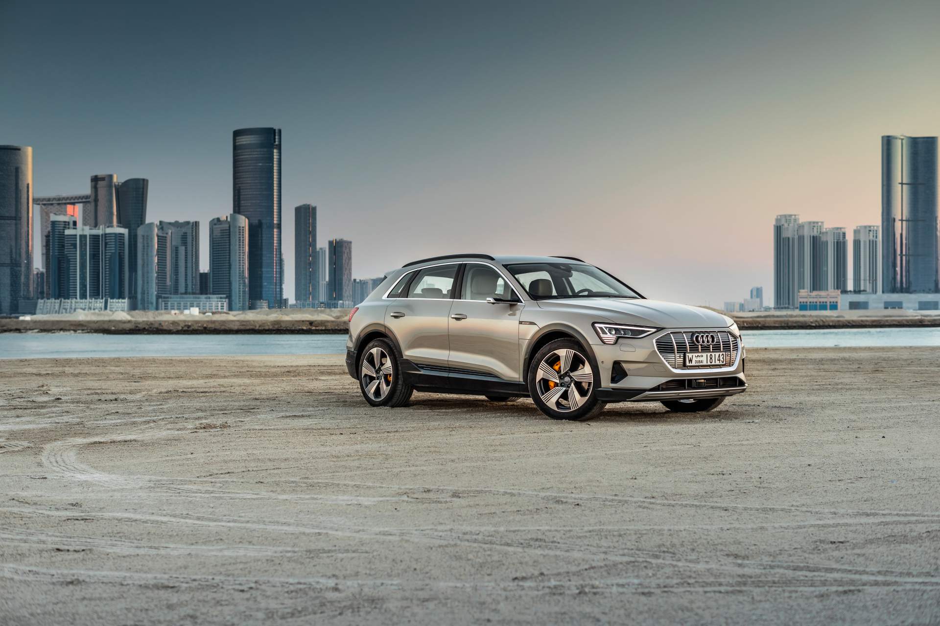 The Audi e-tron at Masdar City Scan Every Inch Of The 2019 Audi e-tron Electric SUV In 303 Photos